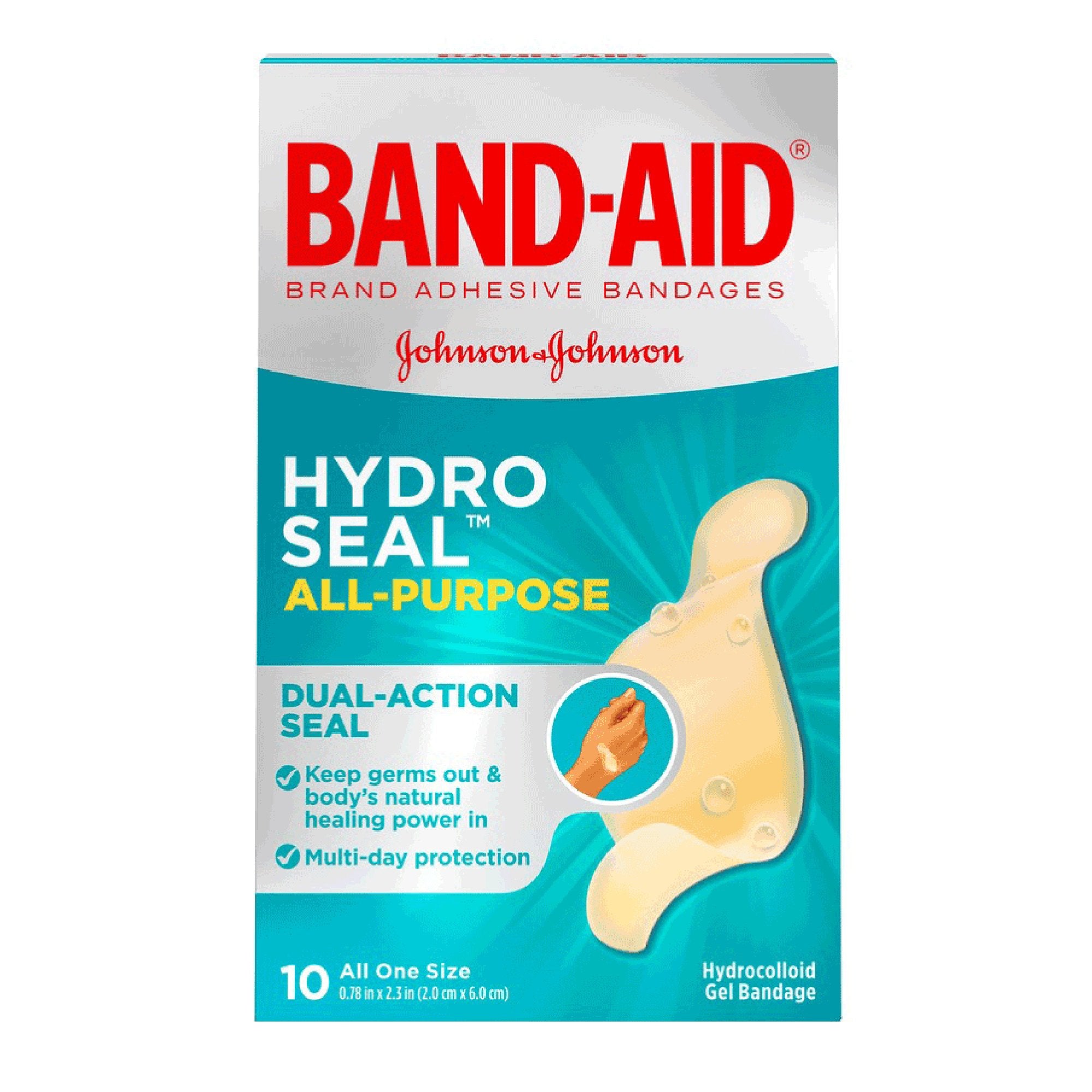 Band-Aid® Hydro Seal All-Purpose Hydrocolloid Gel Bandages