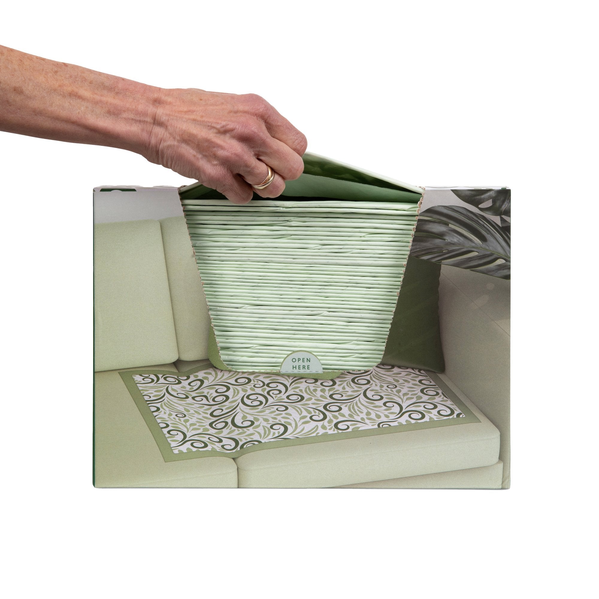 Disposable Underpad Flourish 24 X 36 Inch Fluff Light Absorbency - image 3