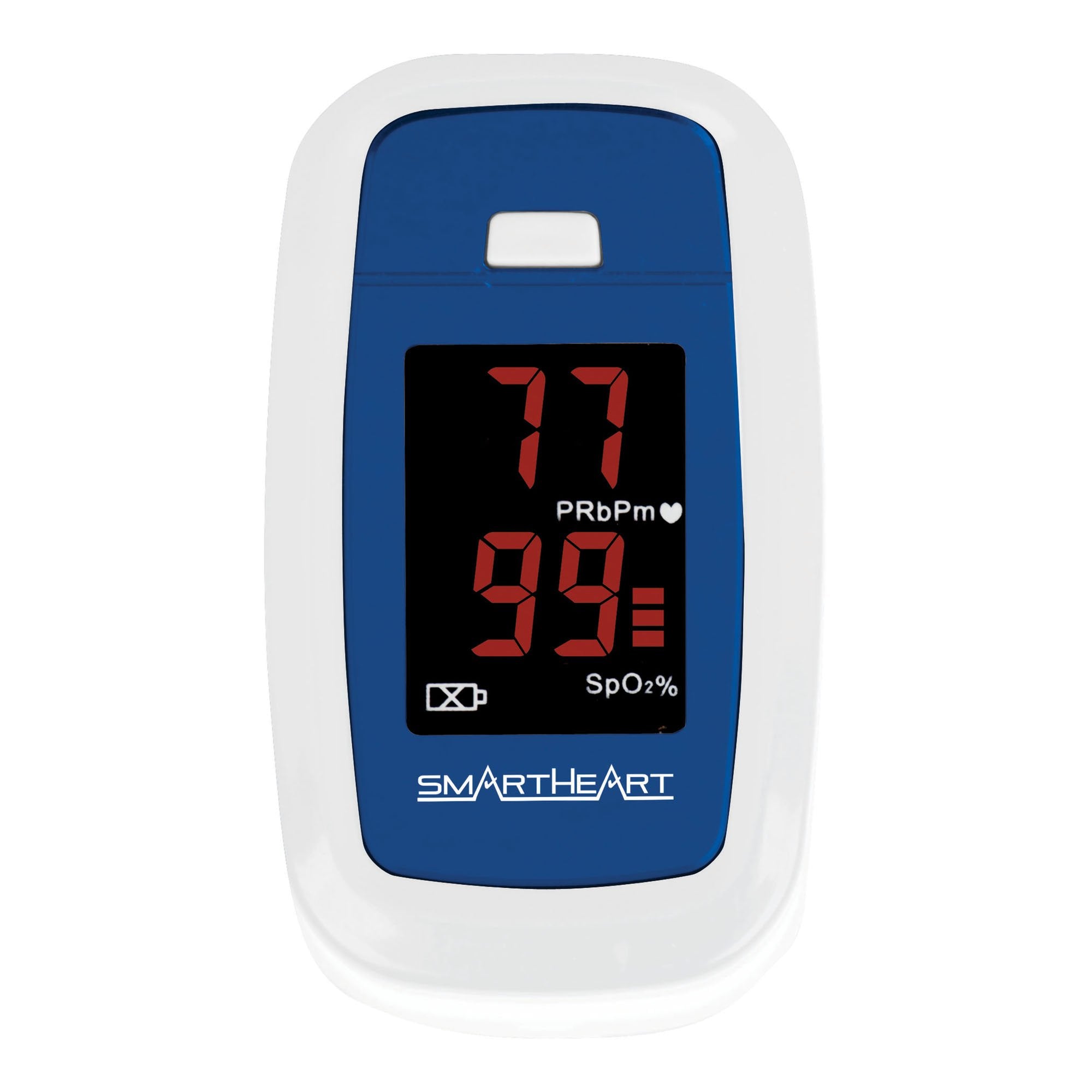 Fingertip Pulse Oximeter SmartHeart™ Adult Battery Operated LCD Display - image 3
