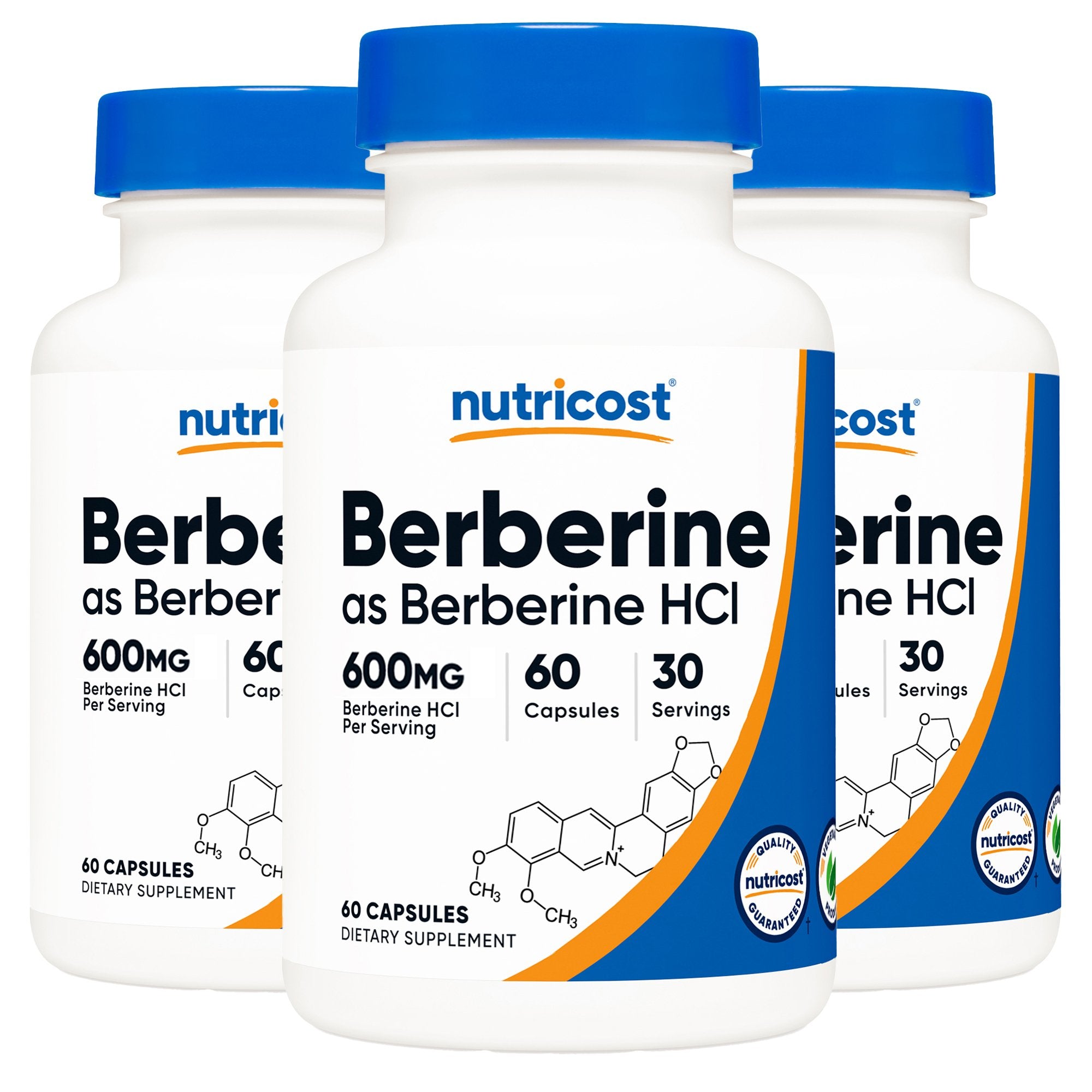 Dietary Supplement nutricost® Berberine 600 mg Strength Capsule 60 Per Bottle - image 4