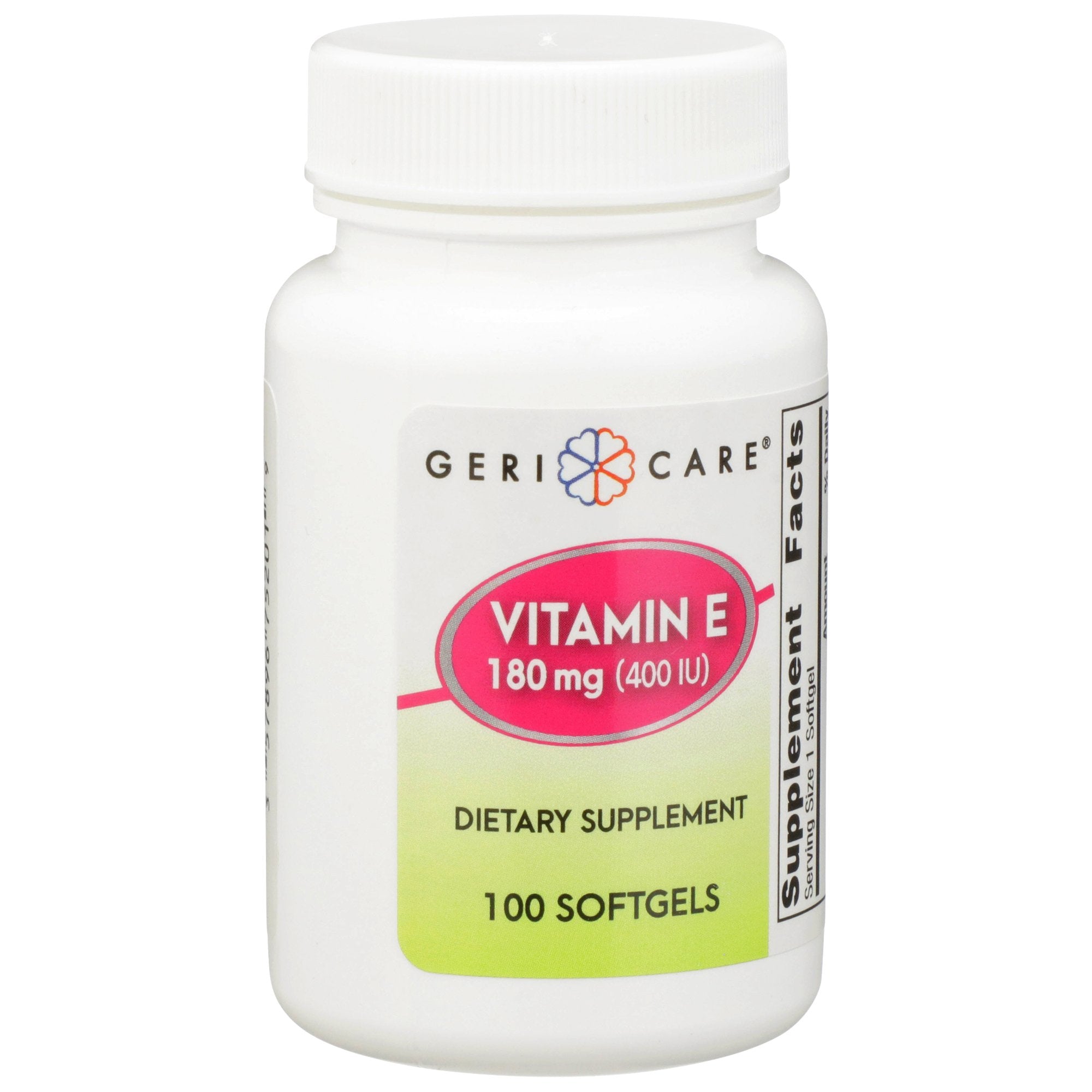 Vitamin Supplement Geri-Care® Vitamin E 400 IU Strength Softgel 100 per Bottle - image 3