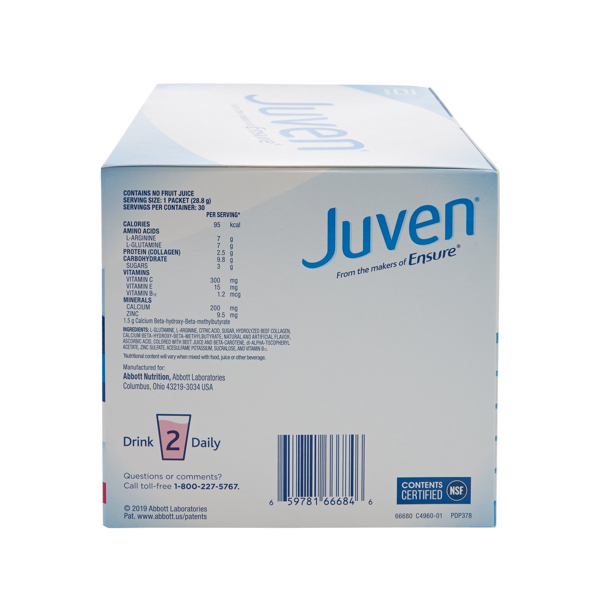 Oral Supplement Juven® Fruit Punch Flavor Powder 1.02 oz. Individual Packet - image 5