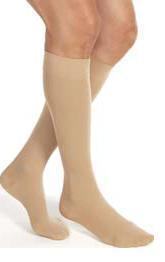 Compression Stocking Jobst® Relief Knee High Medium Black Closed Toe