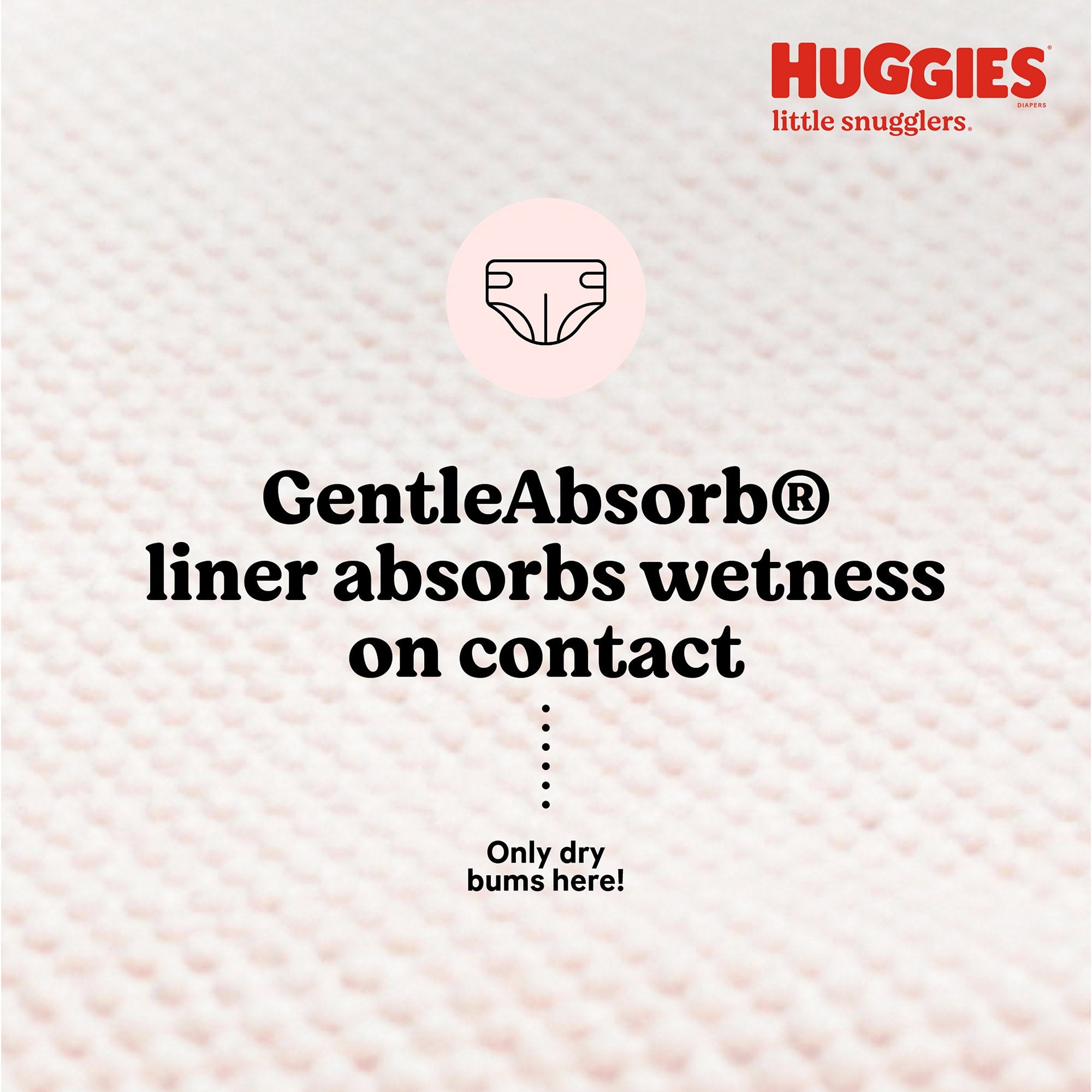 Unisex Baby Diaper Huggies® Little Snugglers Size 1 Disposable Heavy Absorbency - image 5