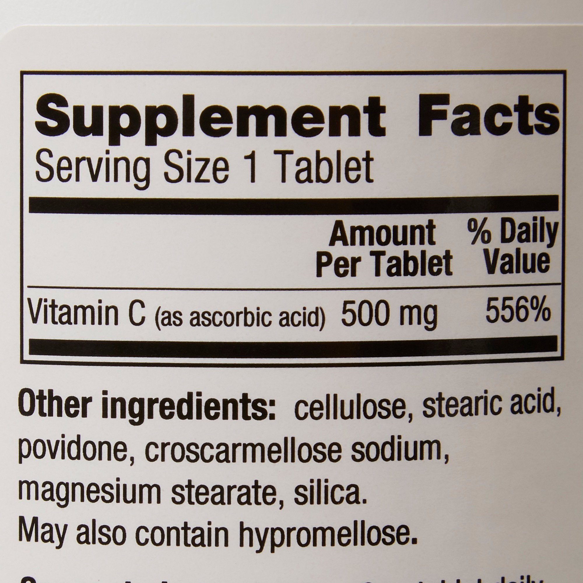 Vitamin C Supplement Geri-Care® Ascorbic Acid 500 mg Strength Tablet 1,000 per Bottle - image 4
