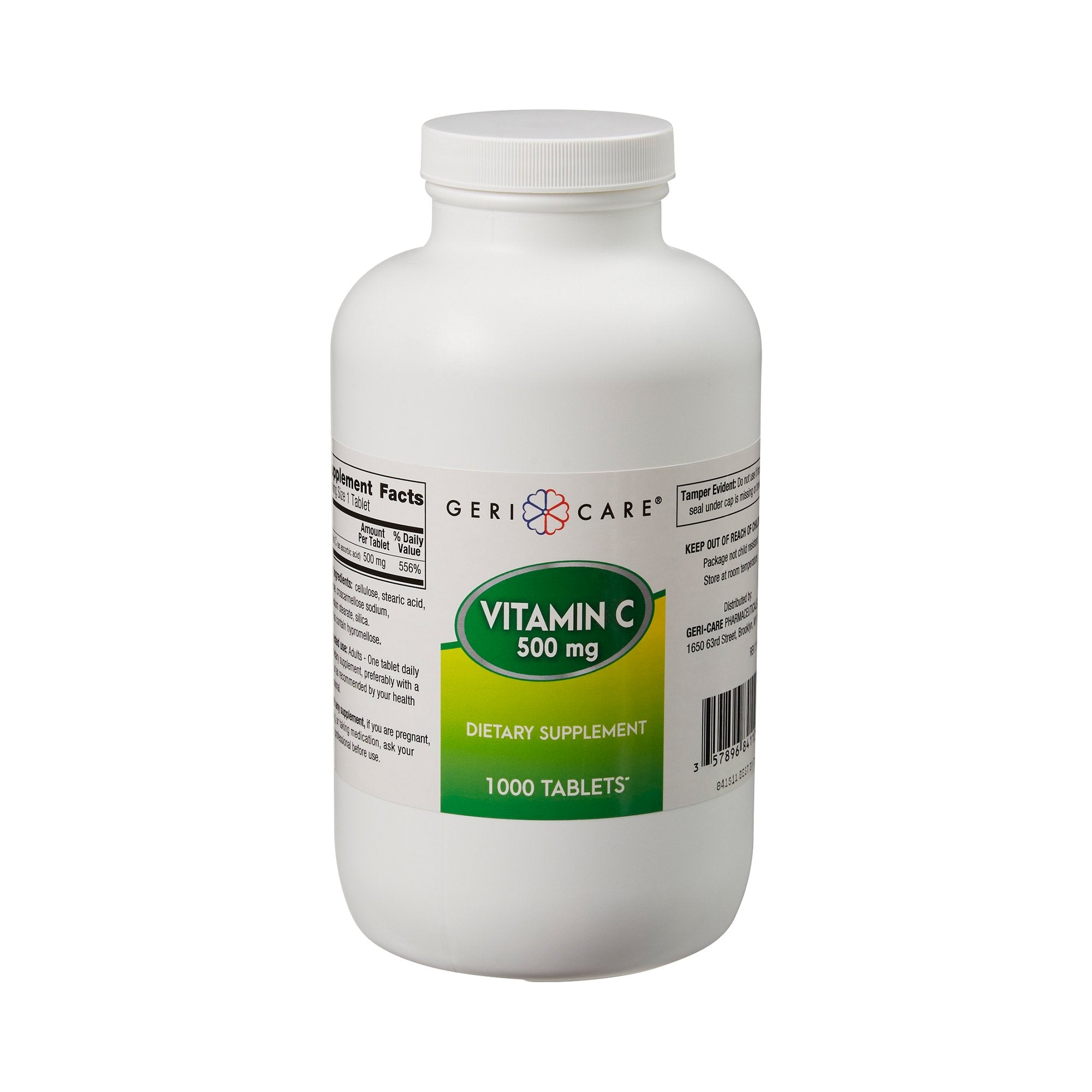 Vitamin C Supplement Geri-Care® Ascorbic Acid 500 mg Strength Tablet 1,000 per Bottle - image 5