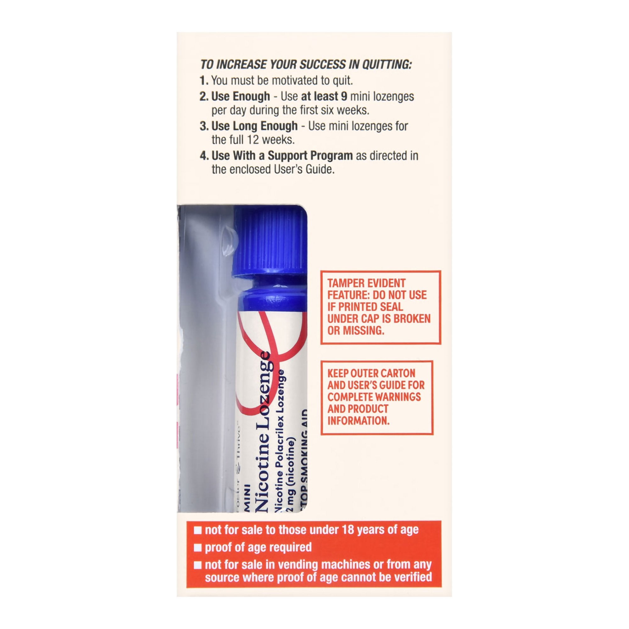 Stop Smoking Aid Foster & Thrive™ 2 mg Strength Lozenge - image 4
