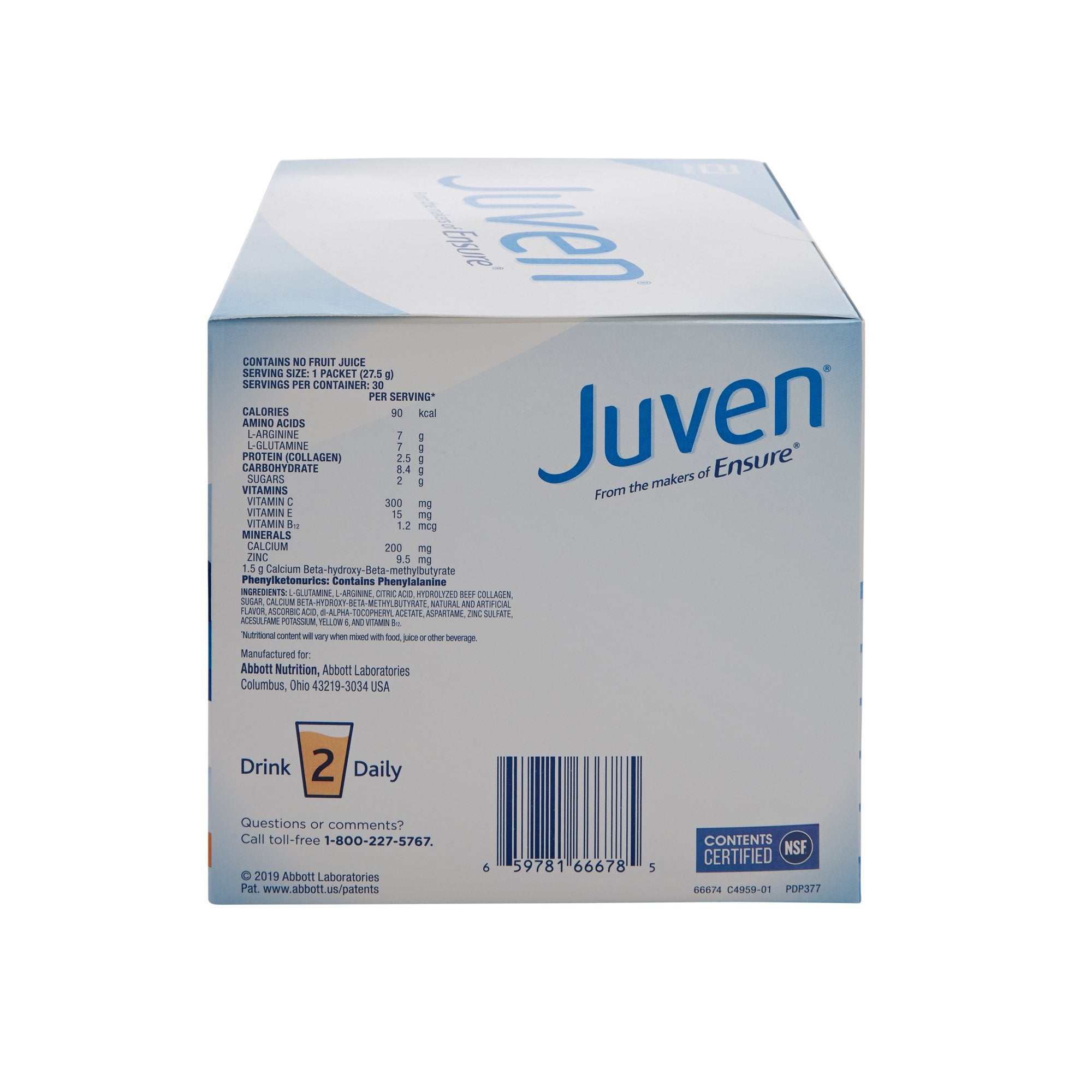 Oral Supplement Juven® Orange Flavor Powder 0.98 oz. Individual Packet - image 4