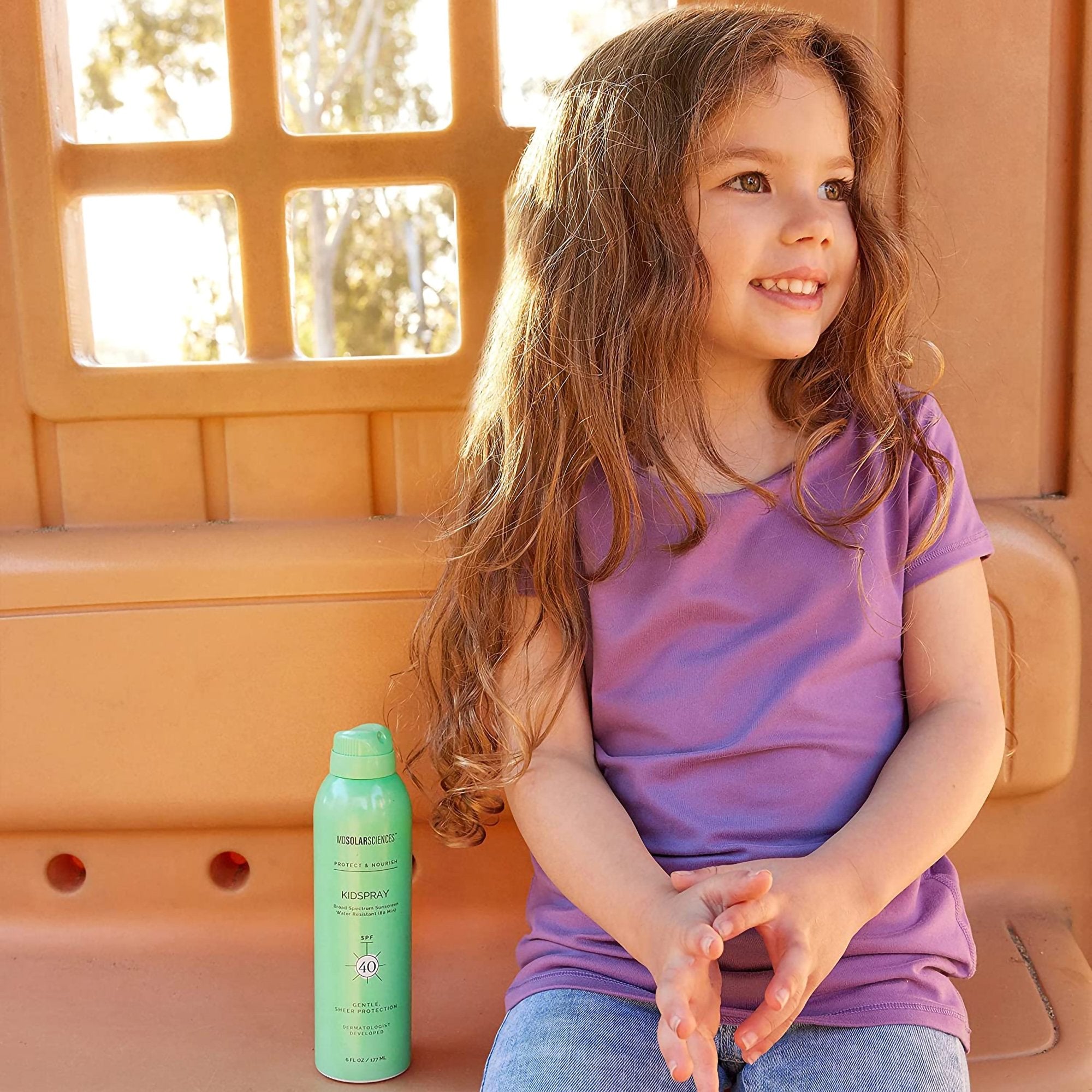 Sunscreen MDSolarsciences™ Kid Spray SPF 40 Spray 6 oz. Pump Bottle - image 5