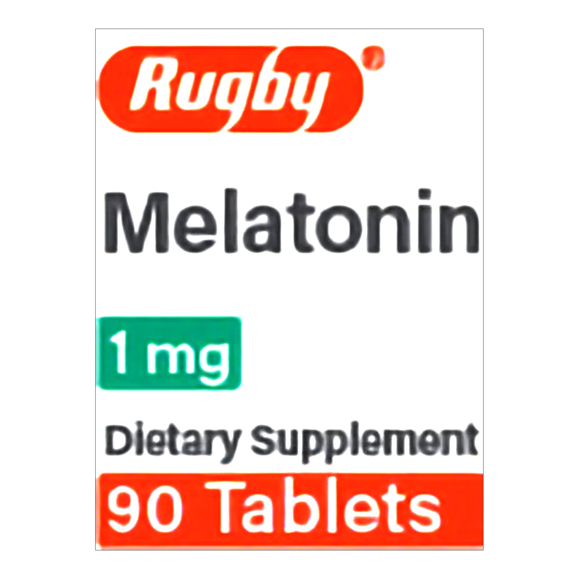 Rugby® 1-mg Melatonin Tablet