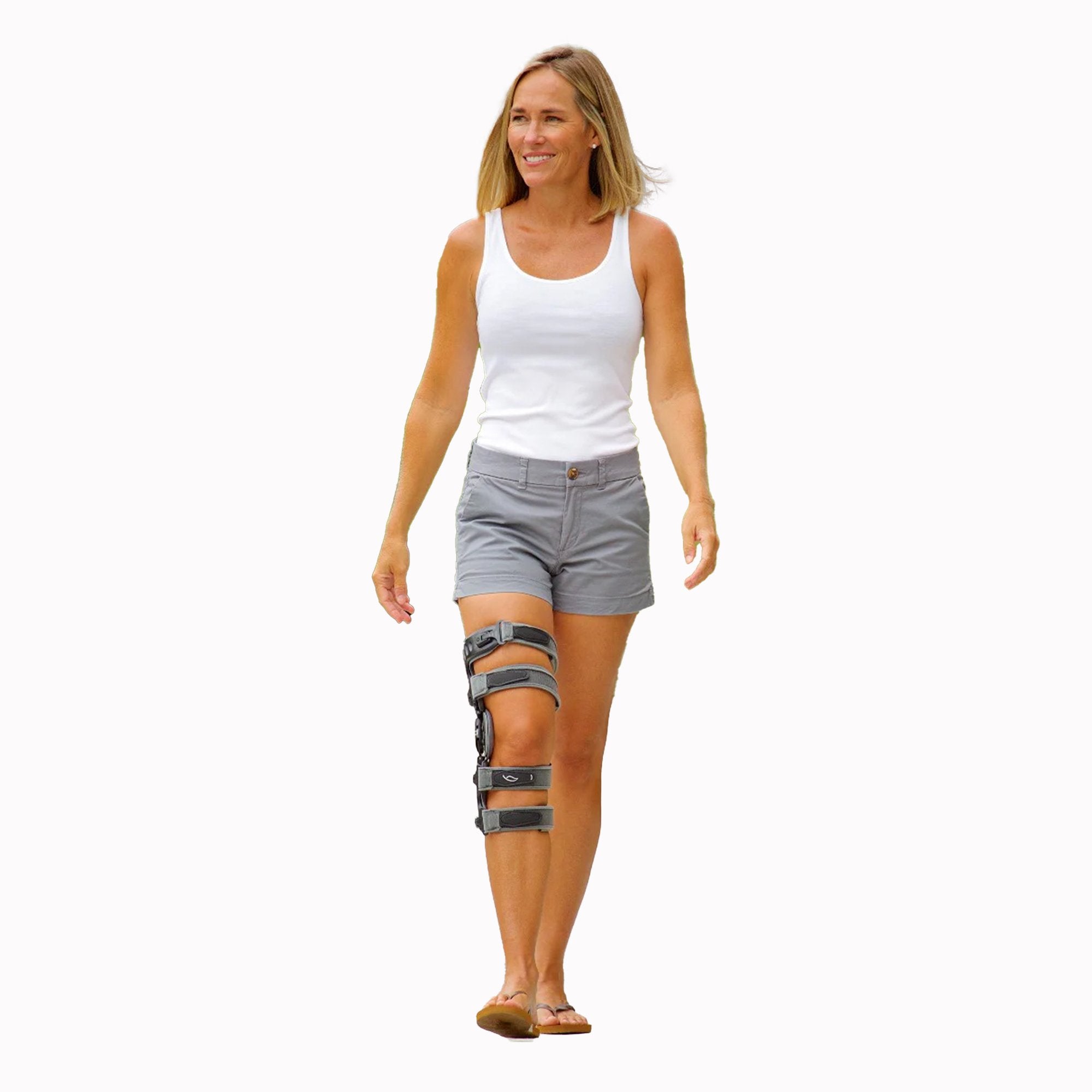 Knee Brace Aspen® Hook and Loop 30 Inch Length Right Knee - image 2
