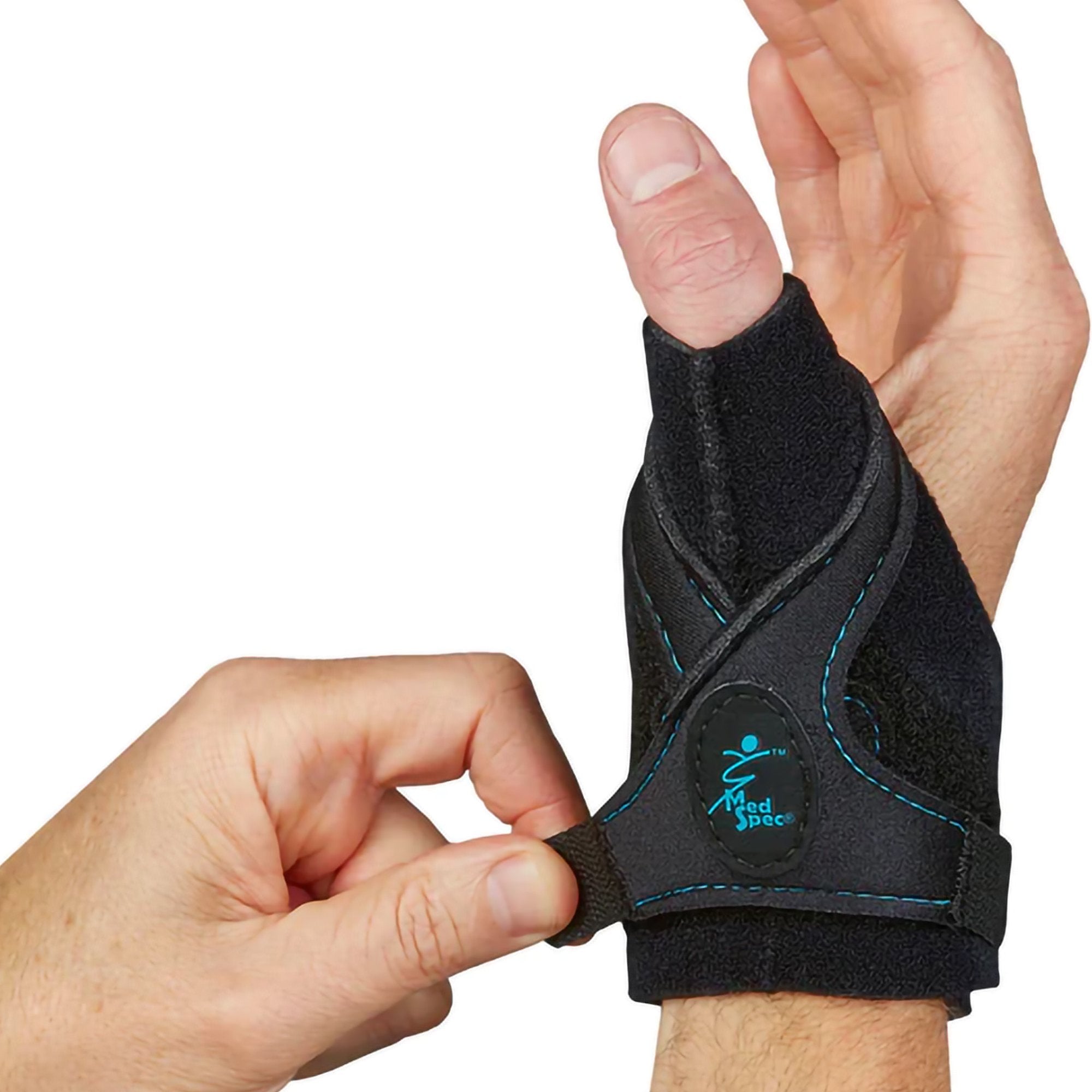 Thumb Stabilizer CMC-X™ Medium X Strap Closure Left or Right Hand Black