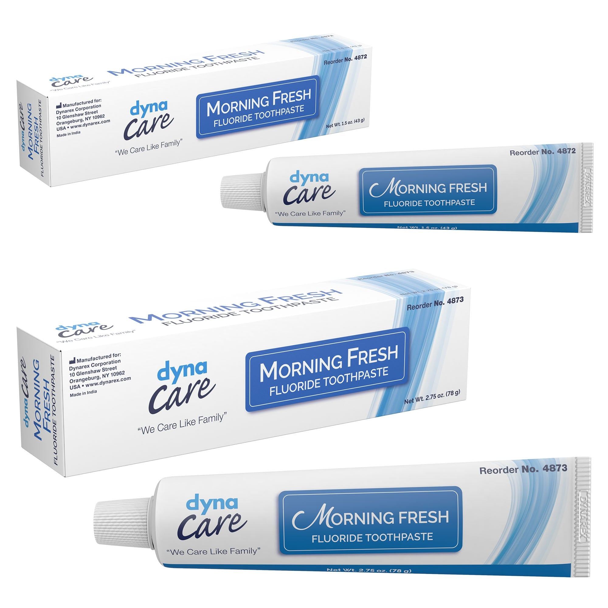 Toothpaste Morning Fresh Mint Flavor 2.75 oz. Tube - image 2
