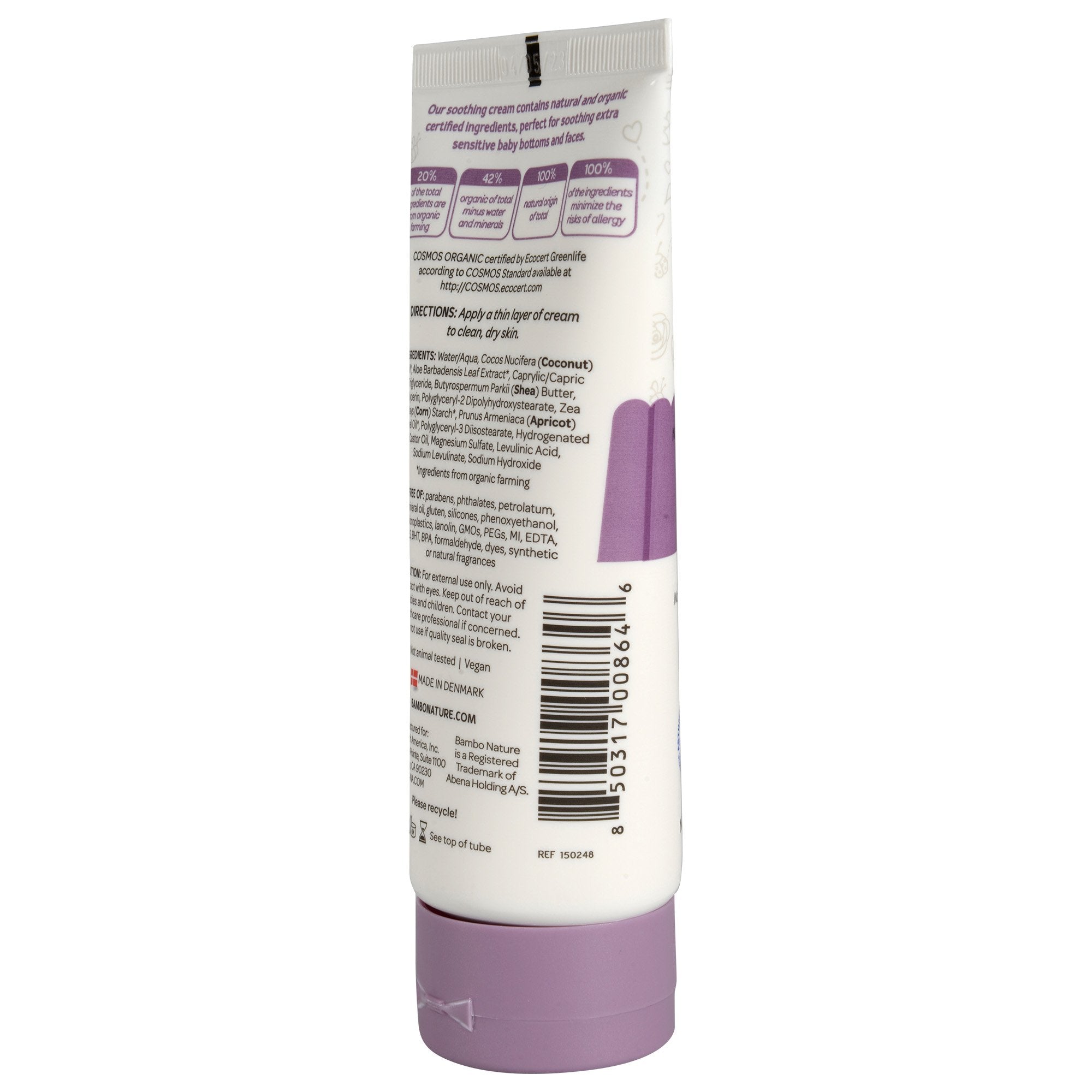 Skin Protectant Bambo® Nature Love Balm 3.4 oz. Tube Unscented Cream - image 2