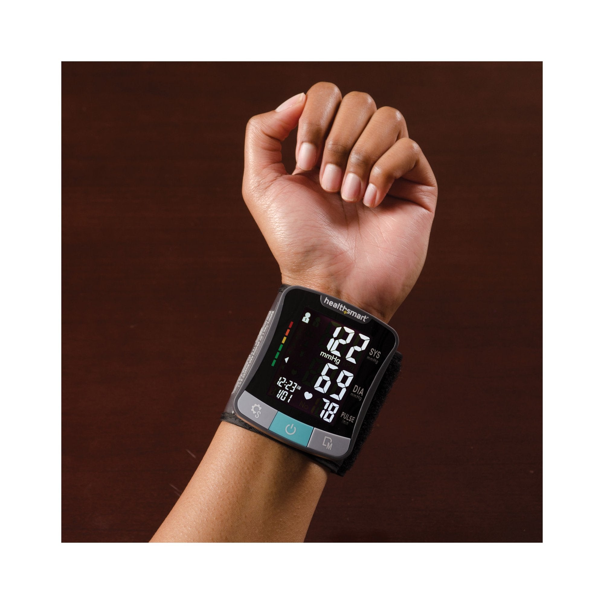 Home Automatic Digital Blood Pressure Monitor MABIS® One Size Fits Most Cuff Nylon Cuff Talking Model - image 2