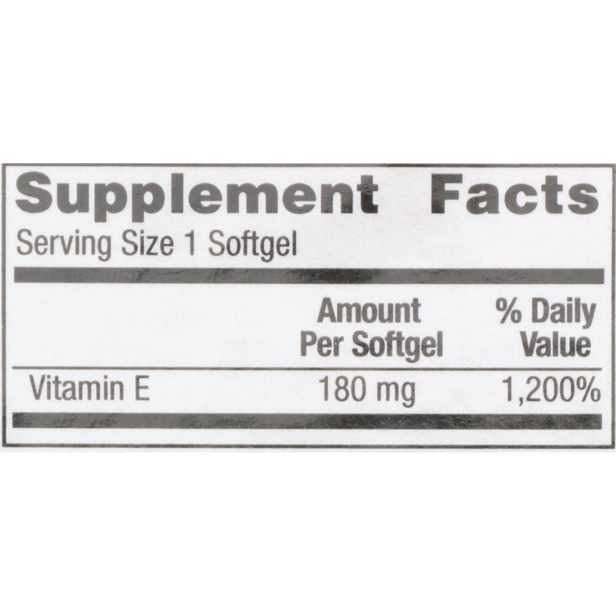 Vitamin Supplement Geri-Care® Vitamin E 400 IU Strength Softgel 100 per Bottle - image 4