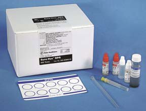 Sexual Health Test Kit Sure-Vue® RPR Syphilis Screen 100 Tests CLIA Non-Waived