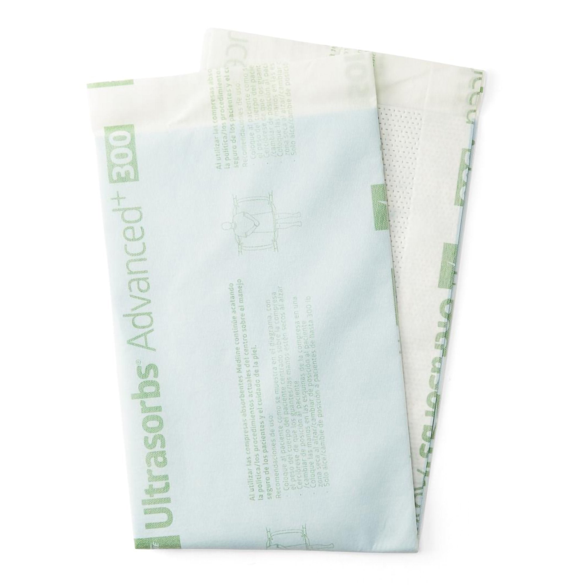 Disposable Underpad Ultrasorbs AP® Low Air Loss and Repositioning 30 X 36 Inch Polymer Heavy Absorbency - image 3