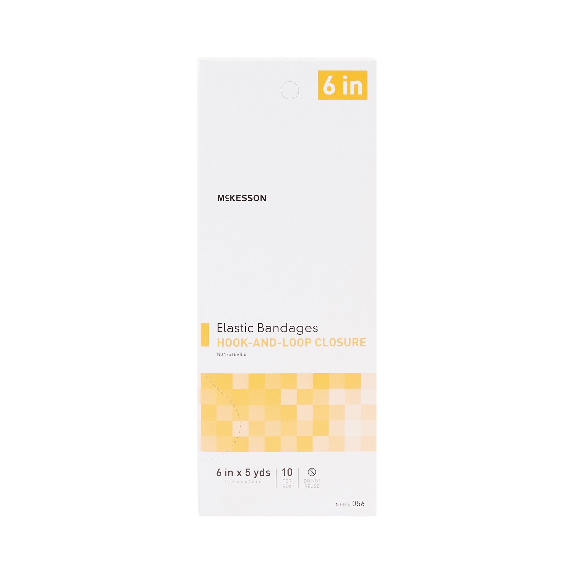 Elastic Bandage McKesson 6 Inch X 5 Yard Single Hook and Loop Closure Tan NonSterile Standard Compression - image 2