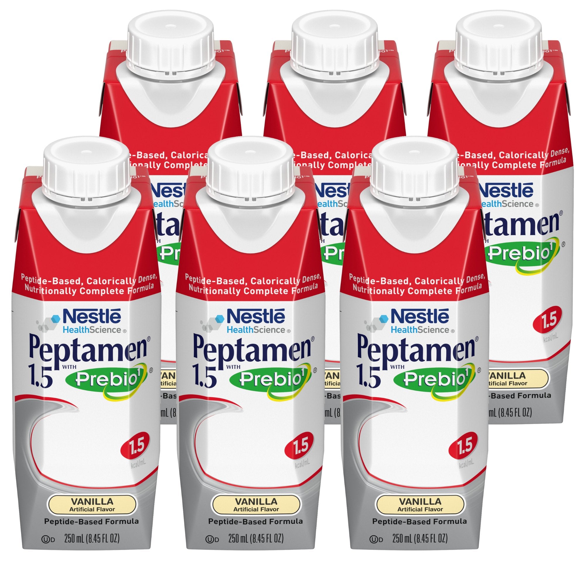 Oral Supplement Peptamen® 1.5 with Prebio 1™ Vanilla Flavor Liquid 250 mL Carton - image 4