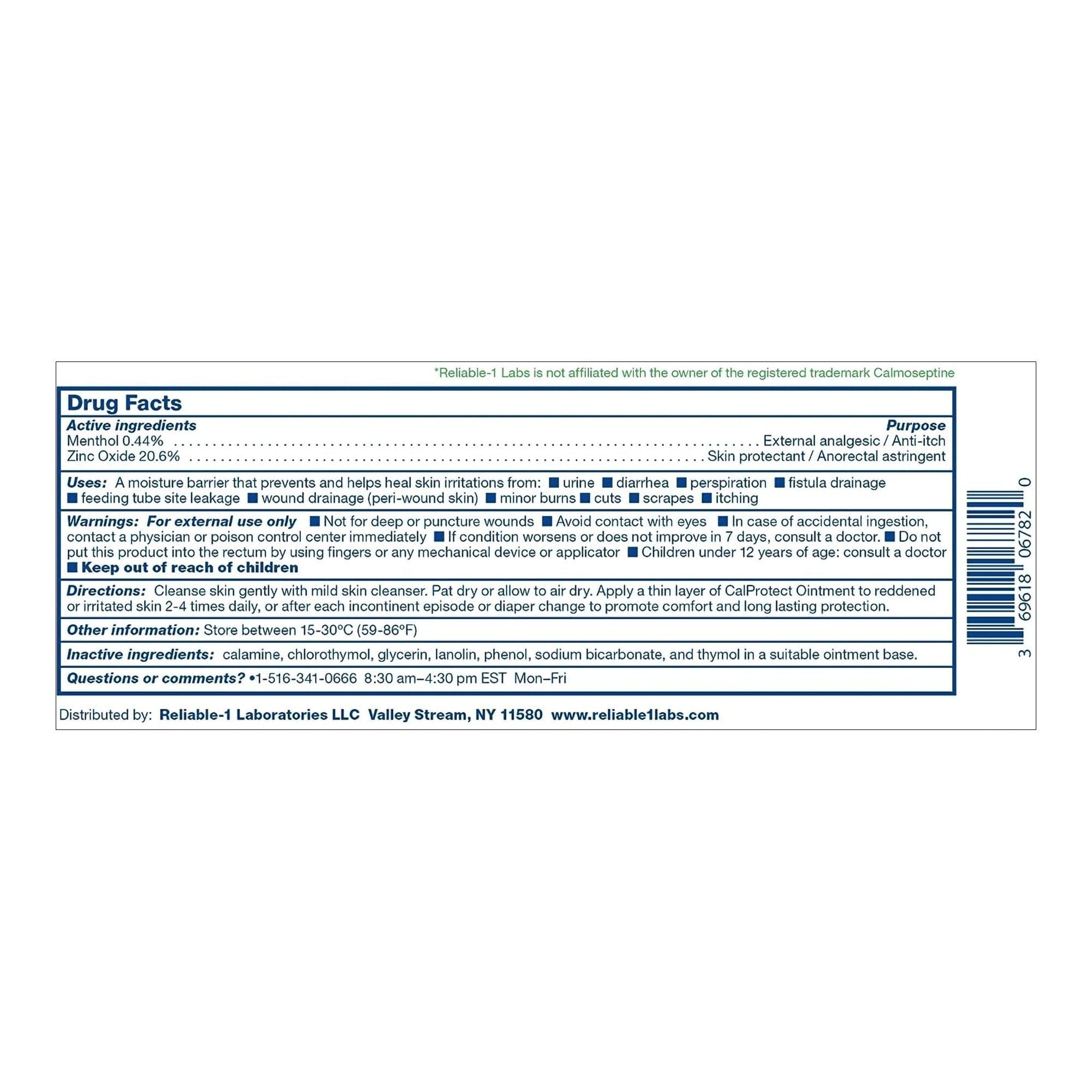 Skin Protectant CalProtect® 4 oz. Tube Scented Ointment - image 2