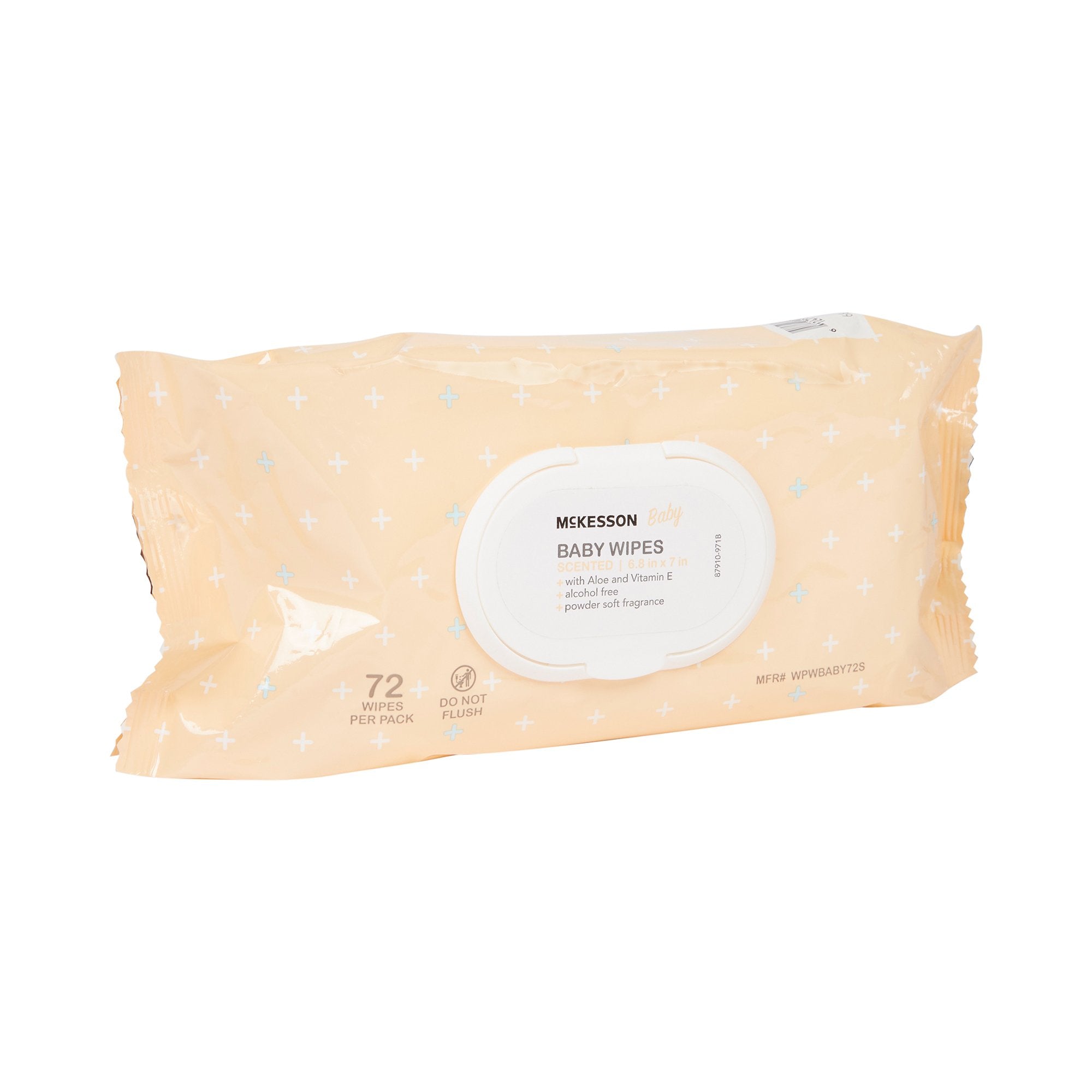 Baby Wipe McKesson Soft Pack Scented 72 Count - image 4