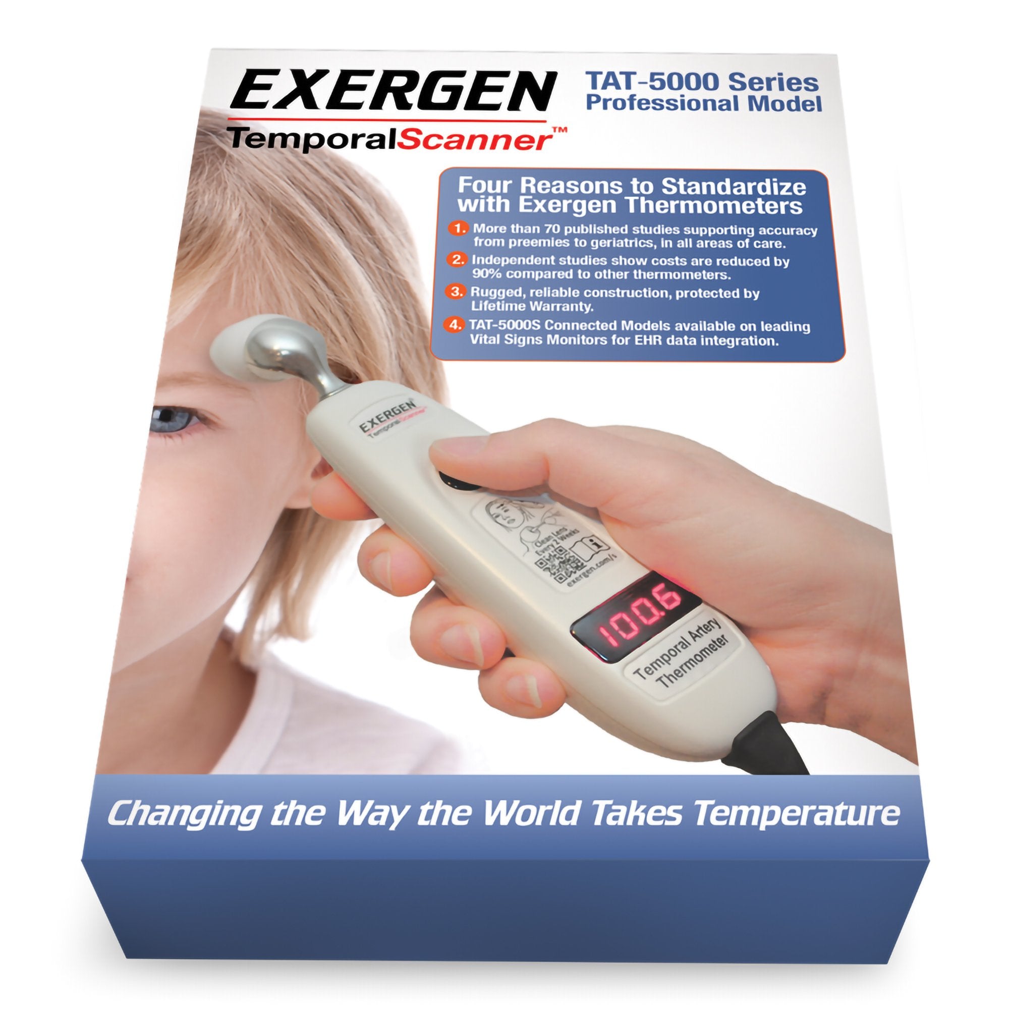 Temporal Contact Thermometer Temporal Scanner™ Temporal Probe Handheld - image 2