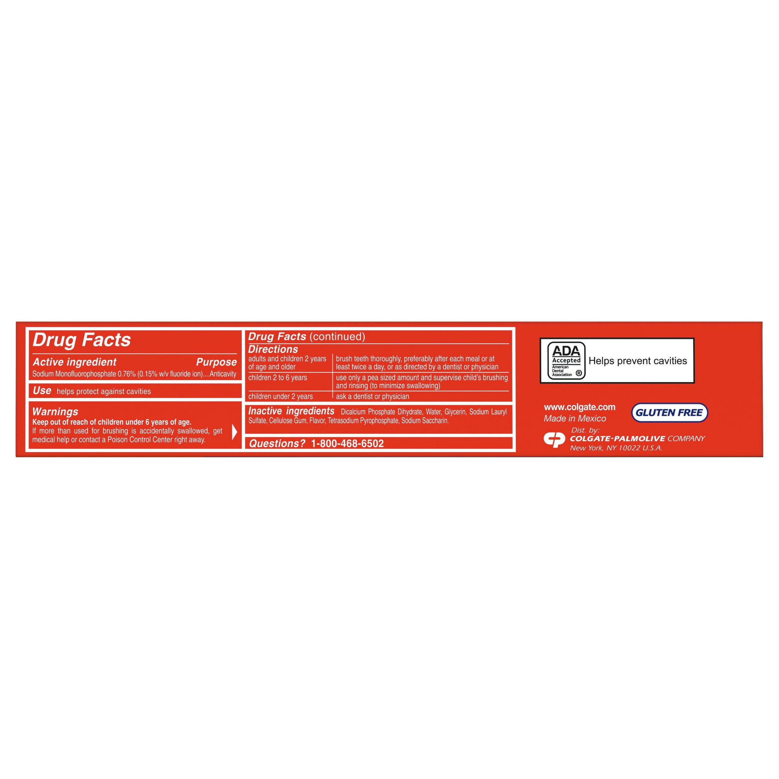 Toothpaste Colgate® Cavity Protection Regular Flavor 4 oz. Tube - image 3