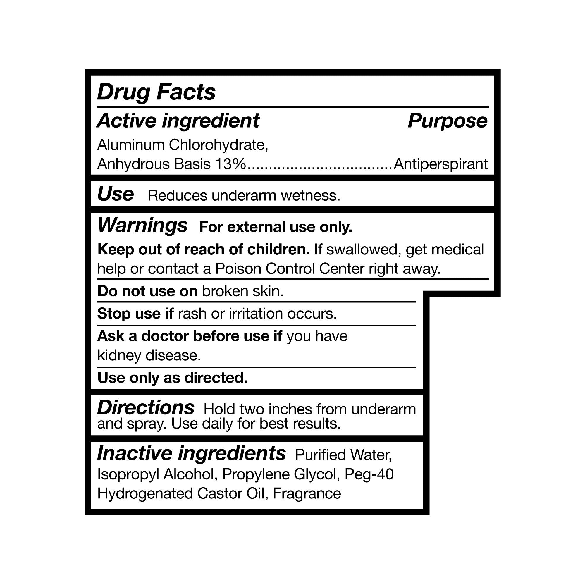 Antiperspirant / Deodorant McKesson Pump Spray 4 oz. Fresh Scent - image 3