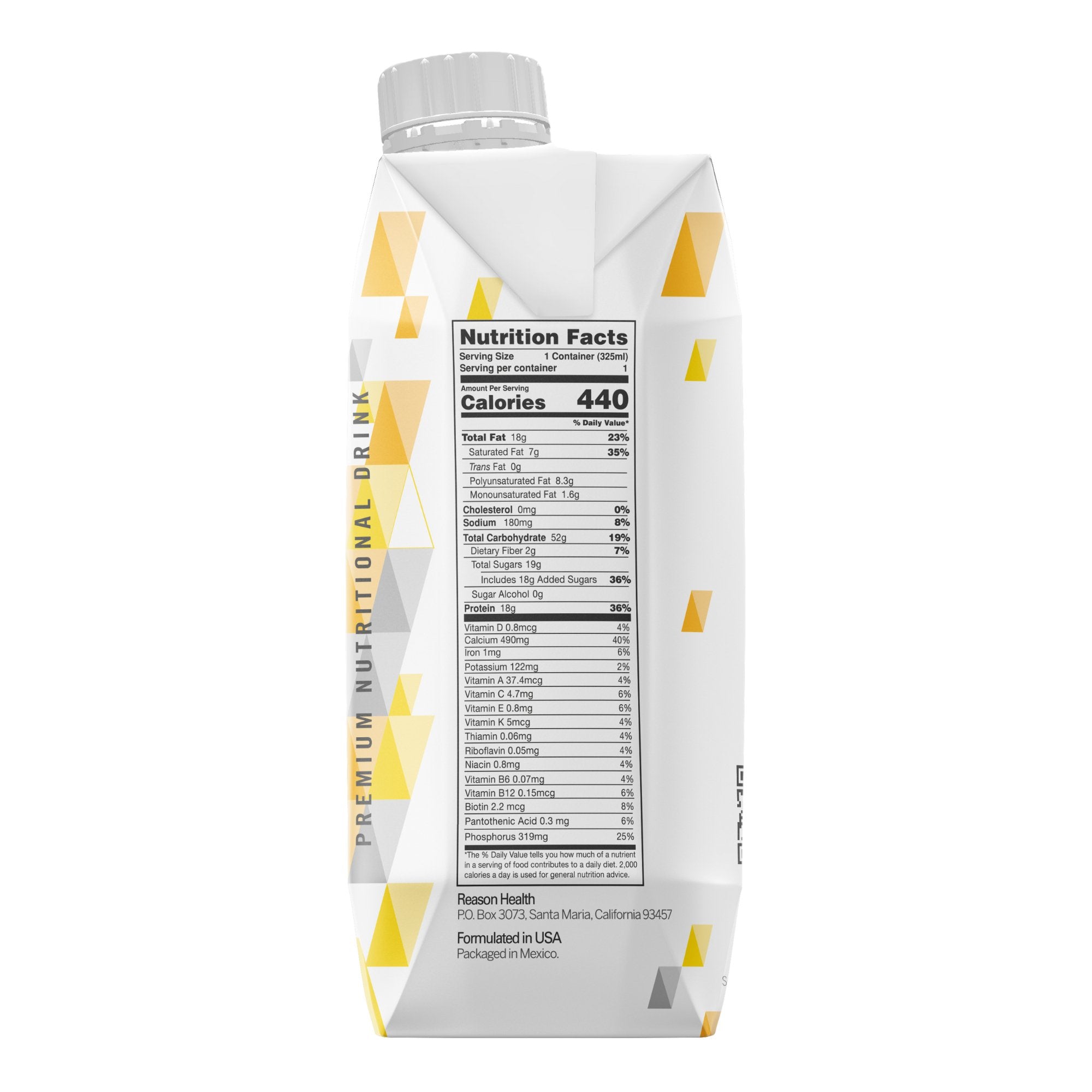 Oral Supplement Reason™ Strawberry Flavor Liquid 11 oz. Reclosable Carton - image 4
