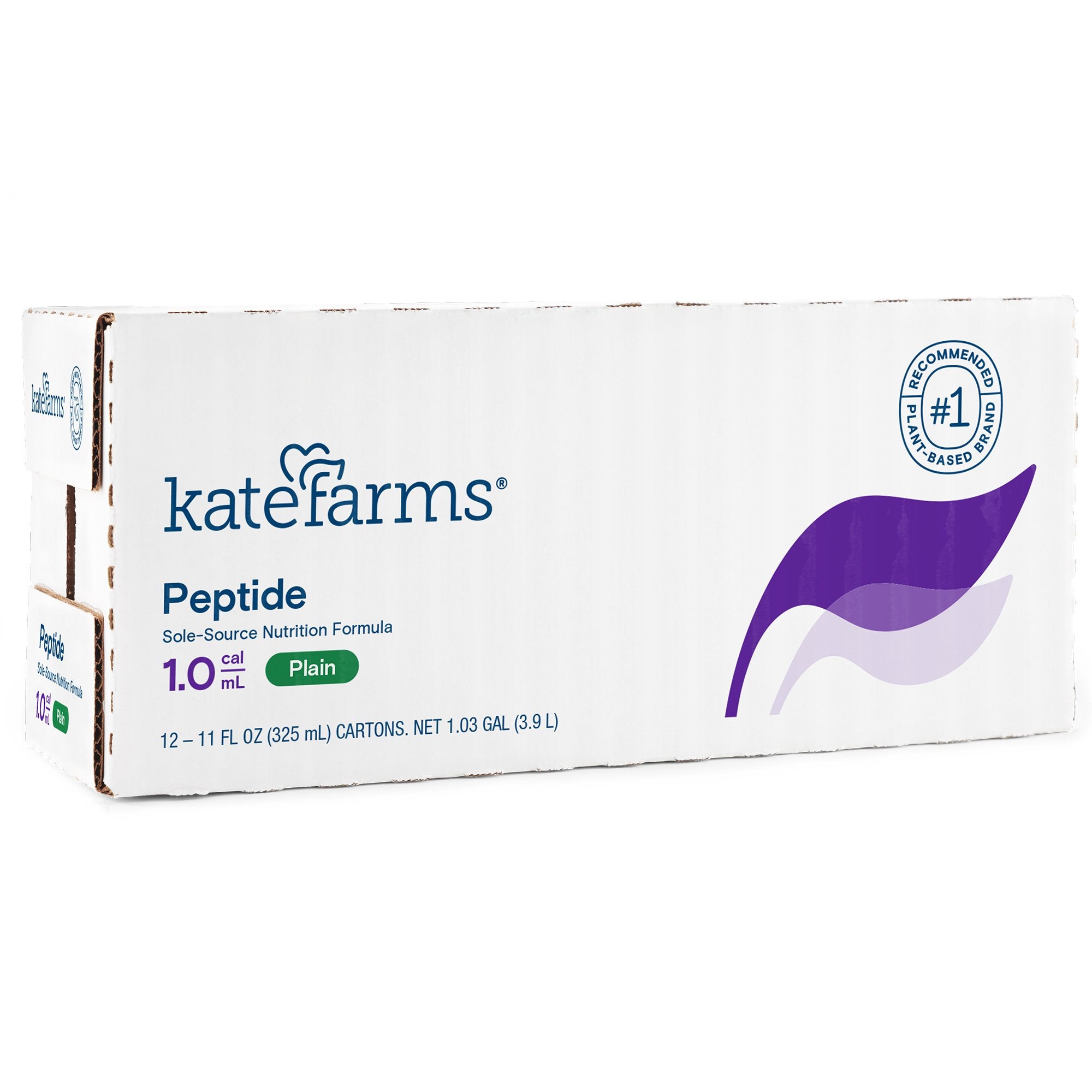Oral Supplement Kate Farms Peptide 1.0 Plain Flavor Liquid 11 oz. Carton - image 5