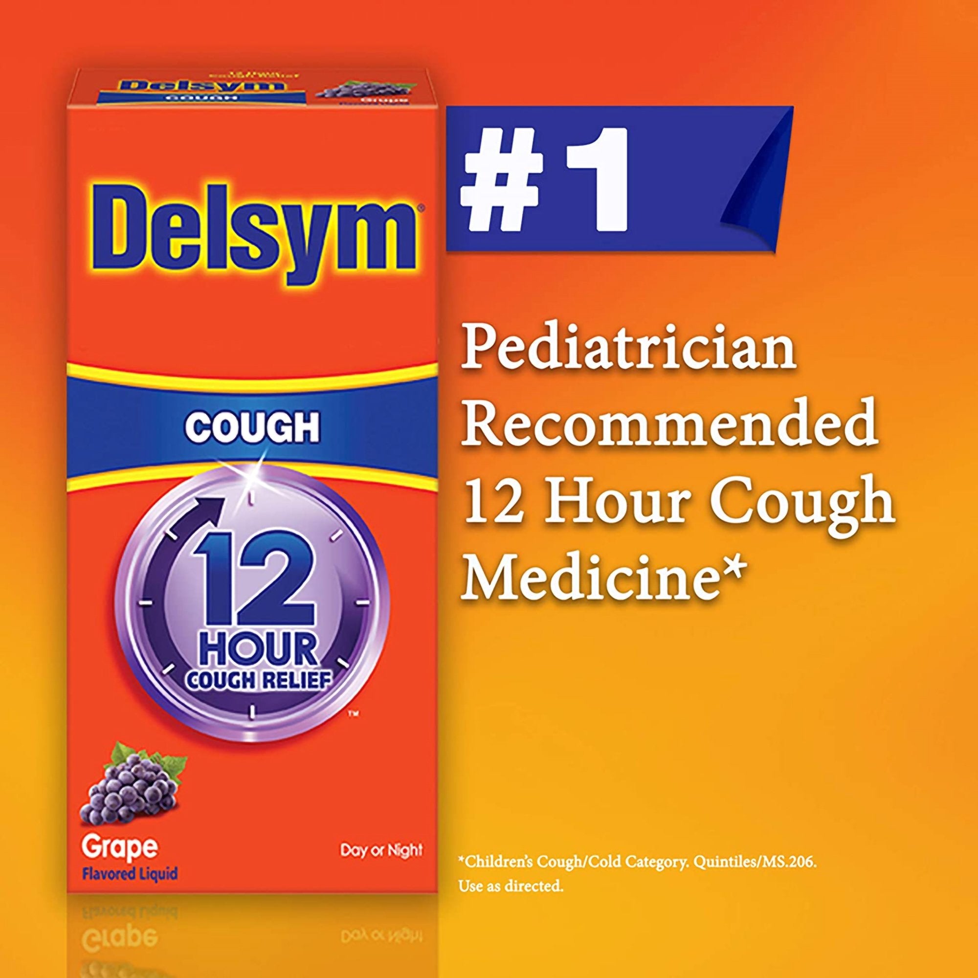 Cold and Cough Relief Delsym® 30 mg / 5 mL Strength Liquid 5 oz. - image 5