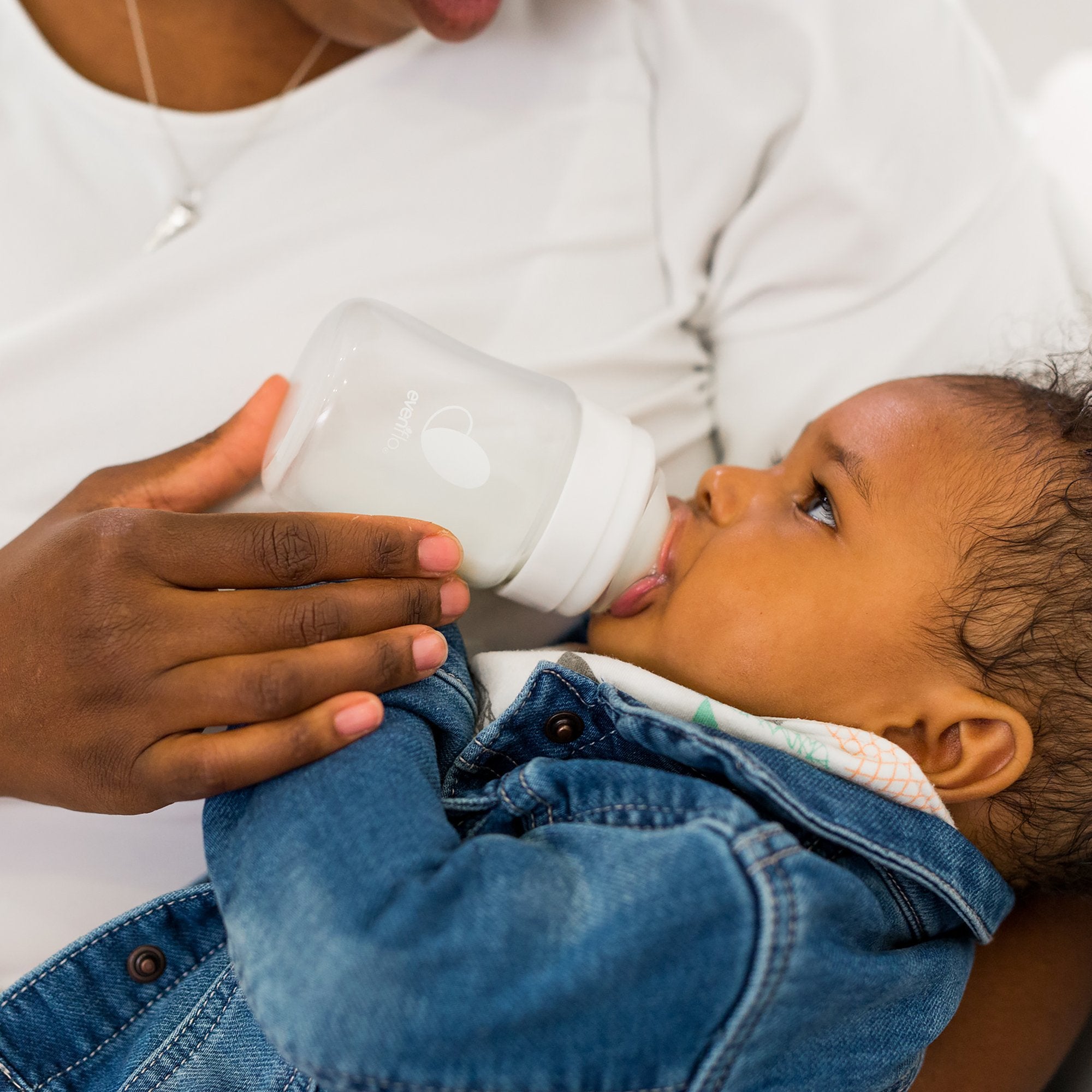 Baby Bottle Evenflo Balance+ Wide Neck 5 oz. Food Grade Material Clear - image 6
