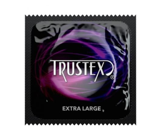 Condom Trustex® Lubricated X-Large 1,000 per Case