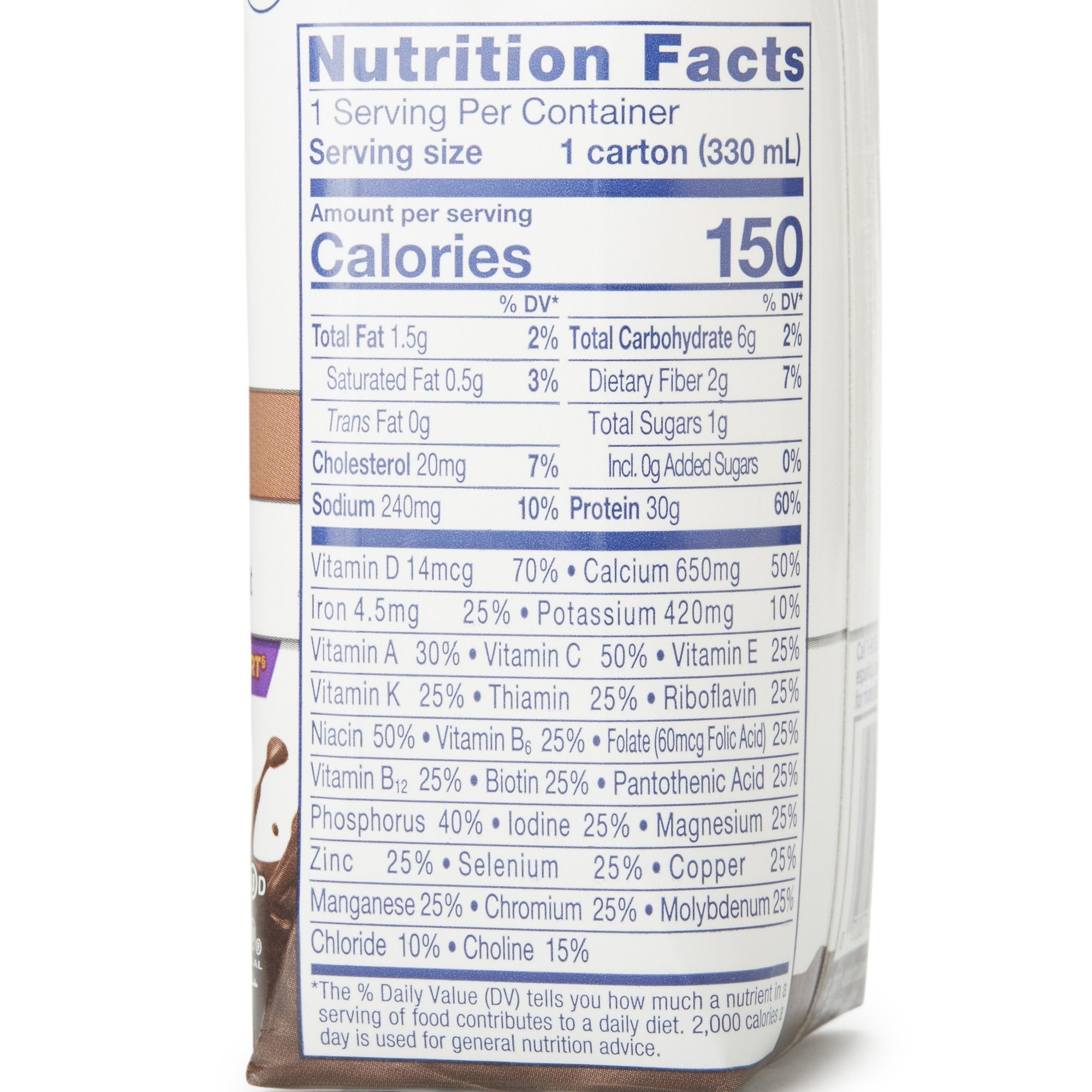 Oral Supplement Ensure® Max Protein Nutrition Shake Milk Chocolate Flavor Liquid 11 oz. Reclosable Carton - image 5