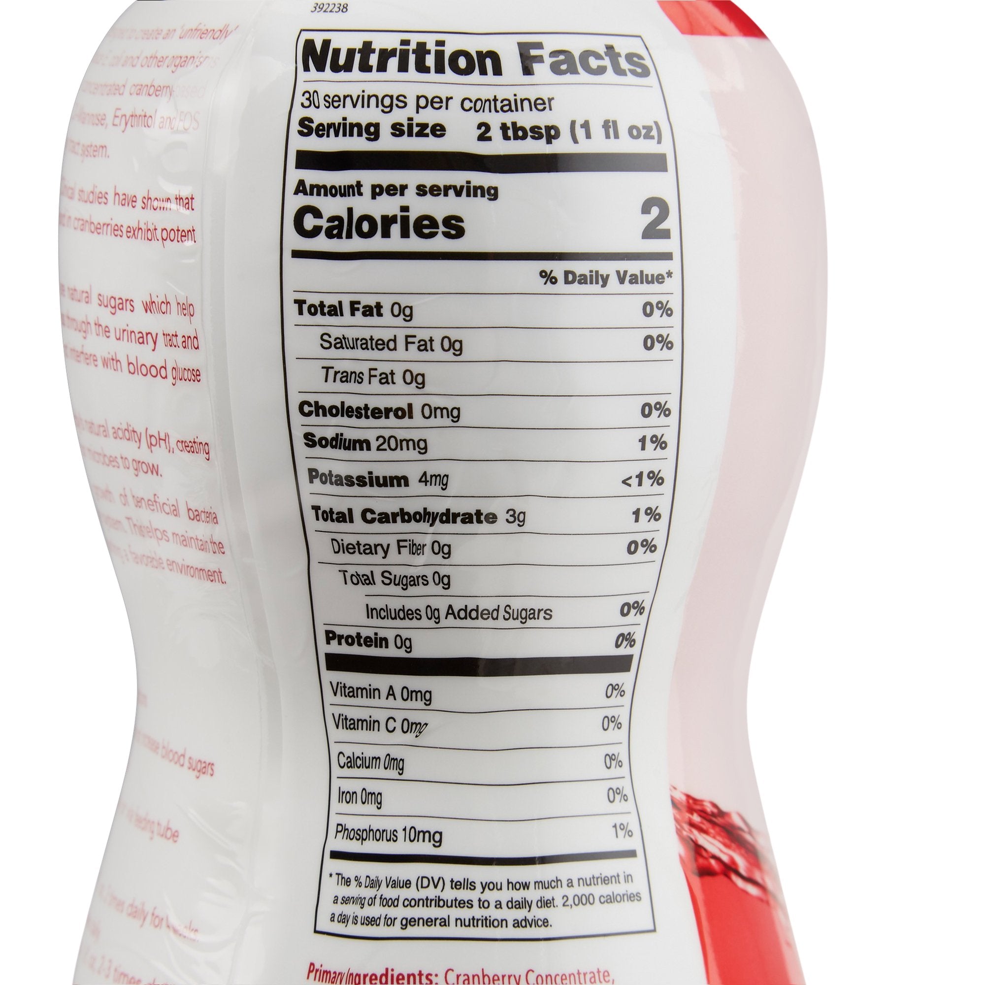 Oral Supplement UTIHeal™ Cranberry Flavor Liquid 30 oz. Bottle - image 3
