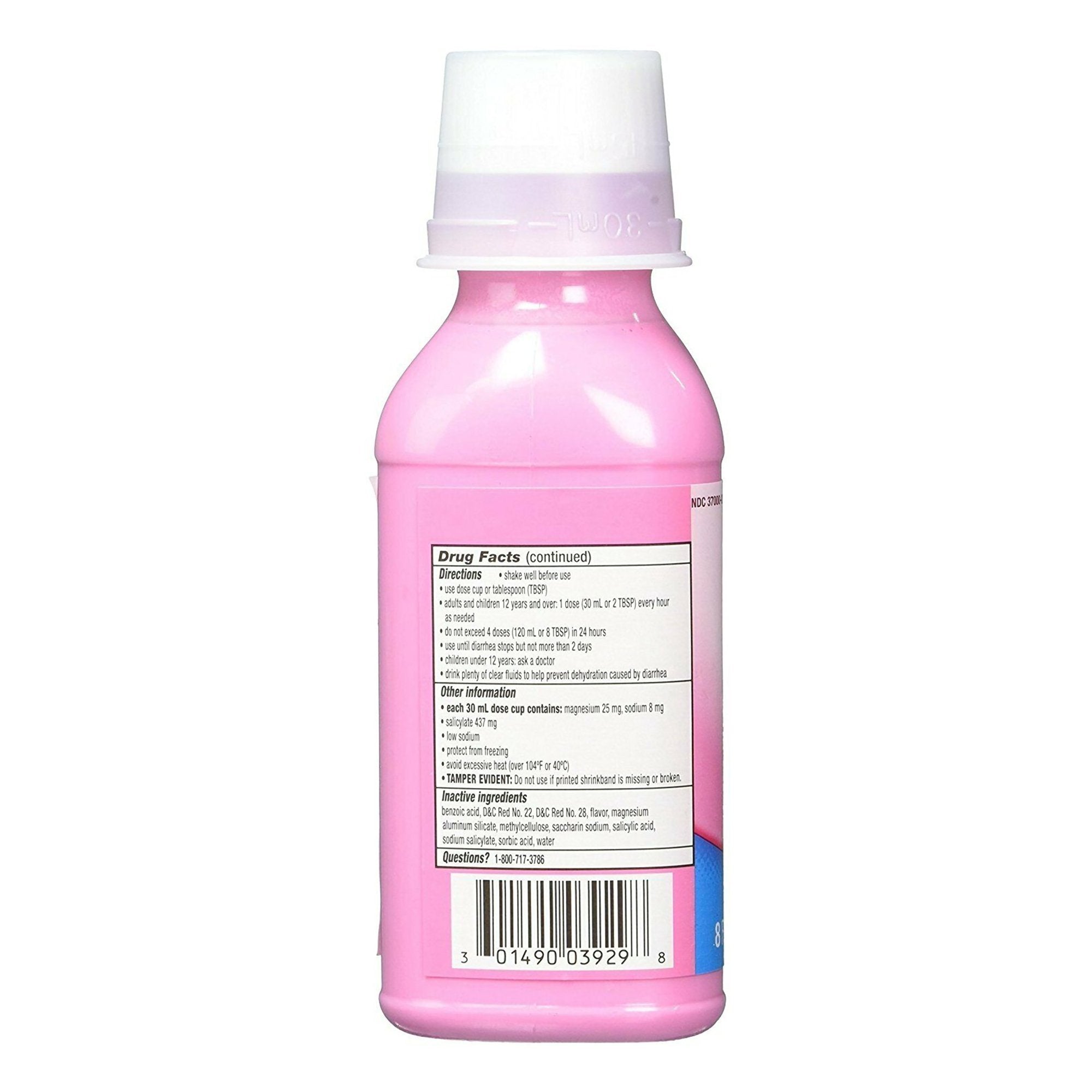 Anti-Diarrheal Pepto Bismol® 1,050 mg Strength Liquid 4 oz. - image 3