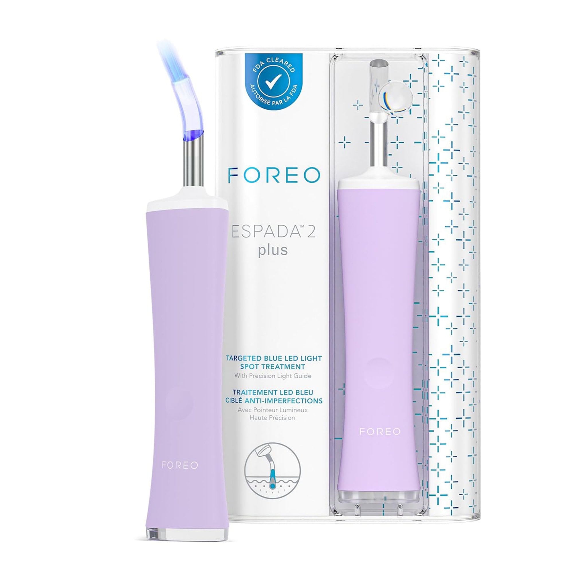 ESPADA™ 2 Plus Acne Therapy Device, Lavender