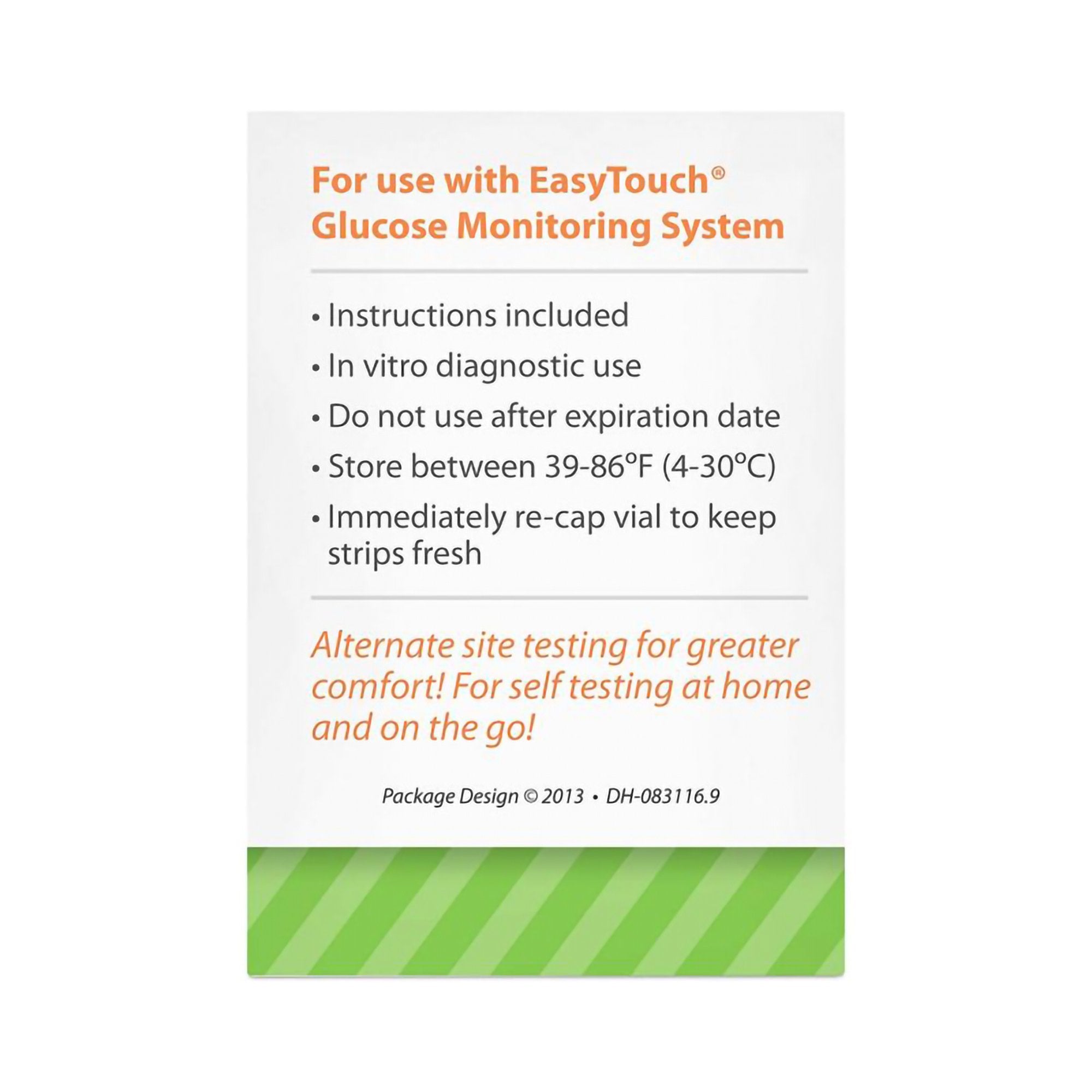 Blood Glucose Test Strips 50 Strips per Pack For Easy Touch Meters - image 3