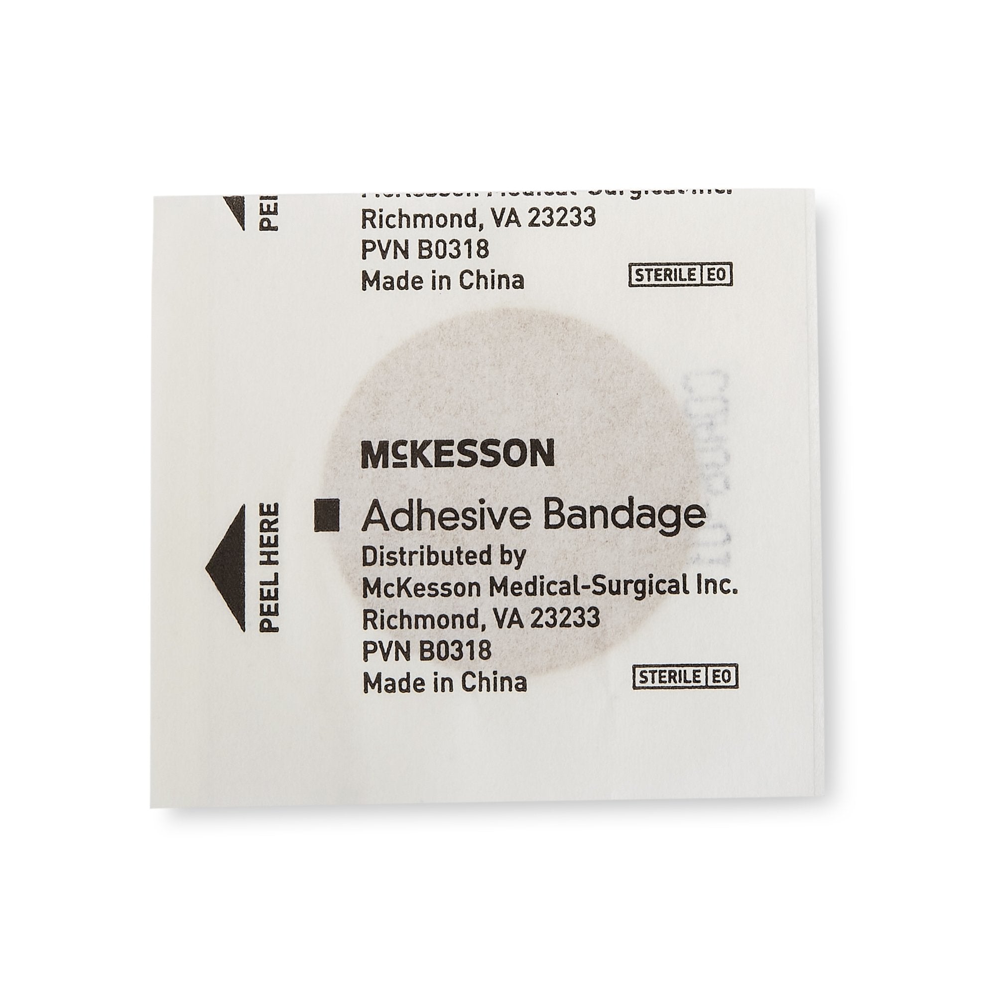 Adhesive Spot Bandage McKesson Plastic Tan 1 Inch Diameter Sterile - image 3