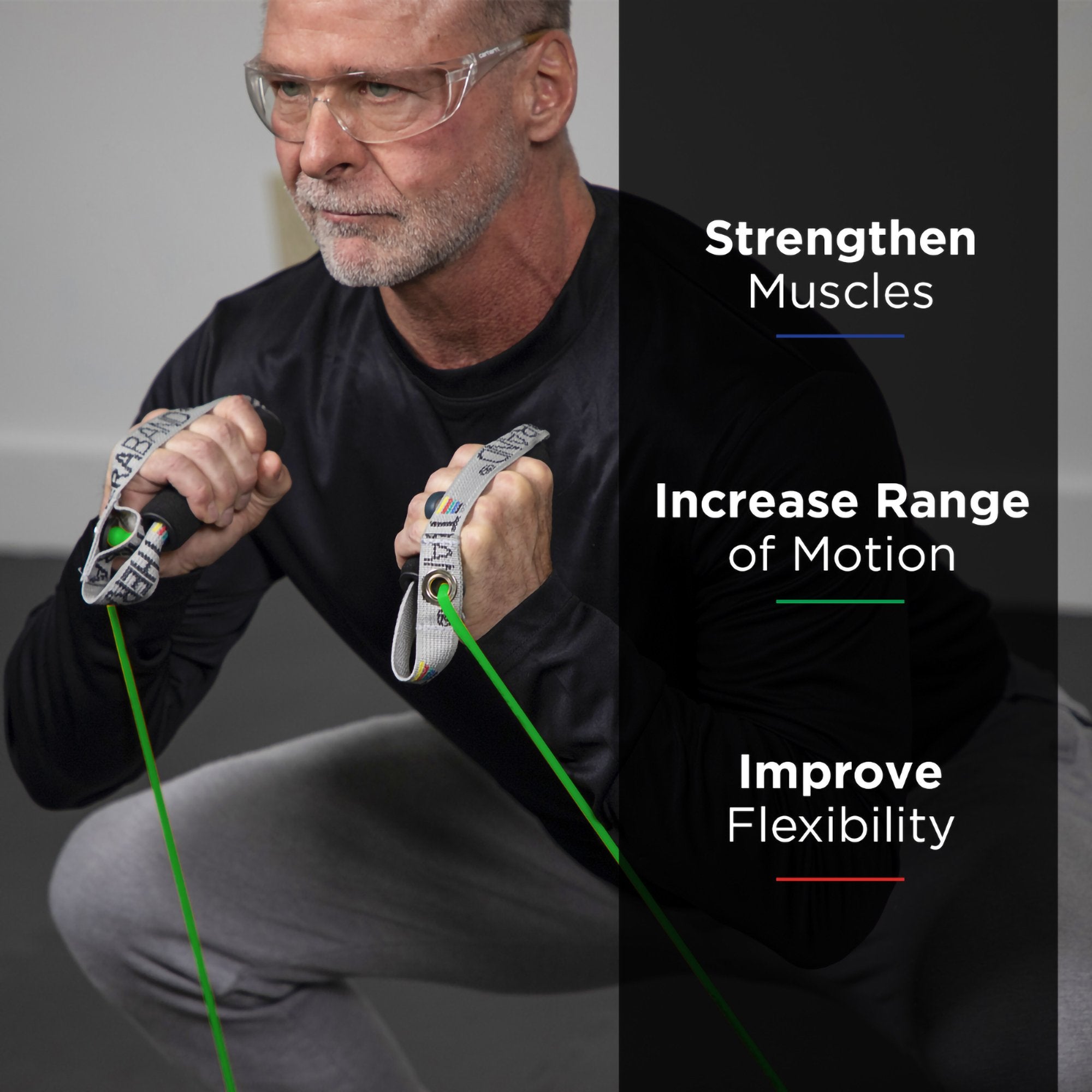 Exercise Resistance Tubing TheraBand® Green 100 Foot Length Medium Heavy Resistance - image 5