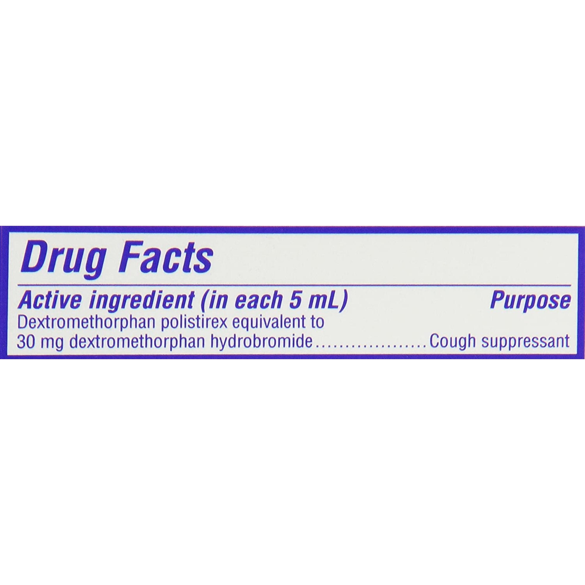 Cold and Cough Relief Delsym® 30 mg / 5 mL Strength Liquid 5 oz. - image 3