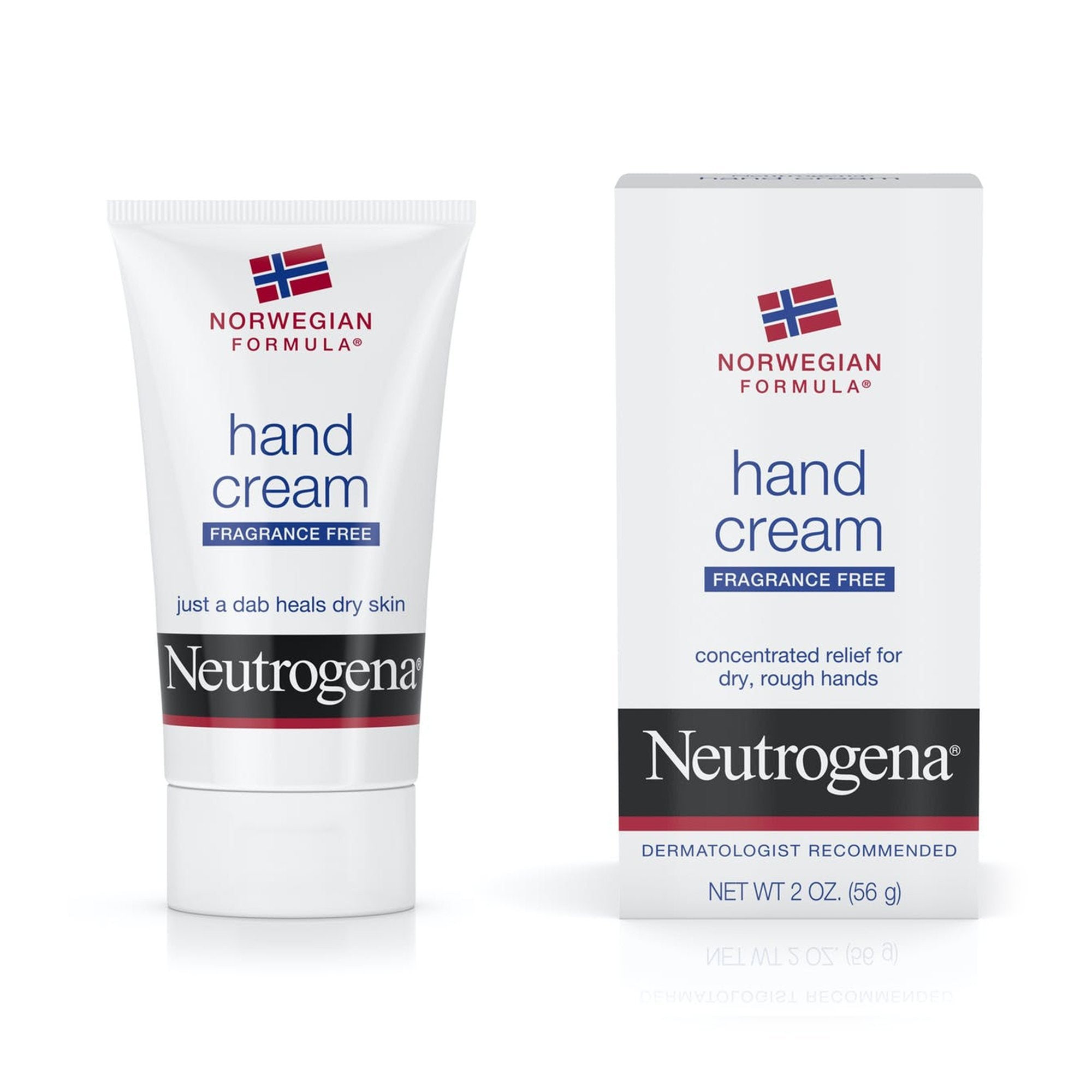 Hand Moisturizer Neutrogena® Norwegian Formula 2 oz. Tube Unscented Cream
