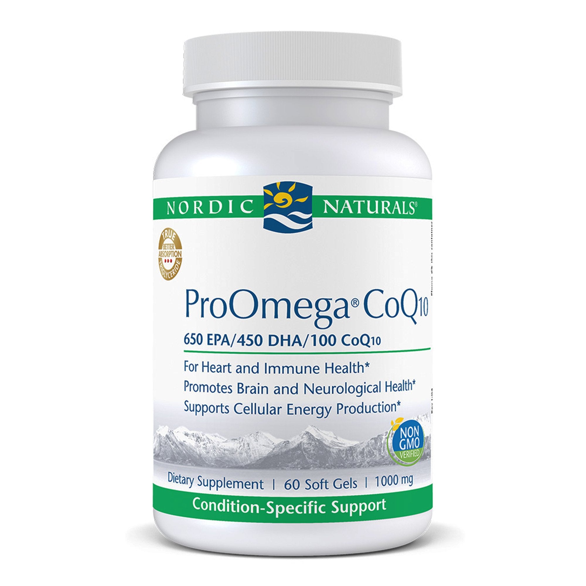 Nordic Naturals CoQ10 Ubiquinol Dietary Supplement