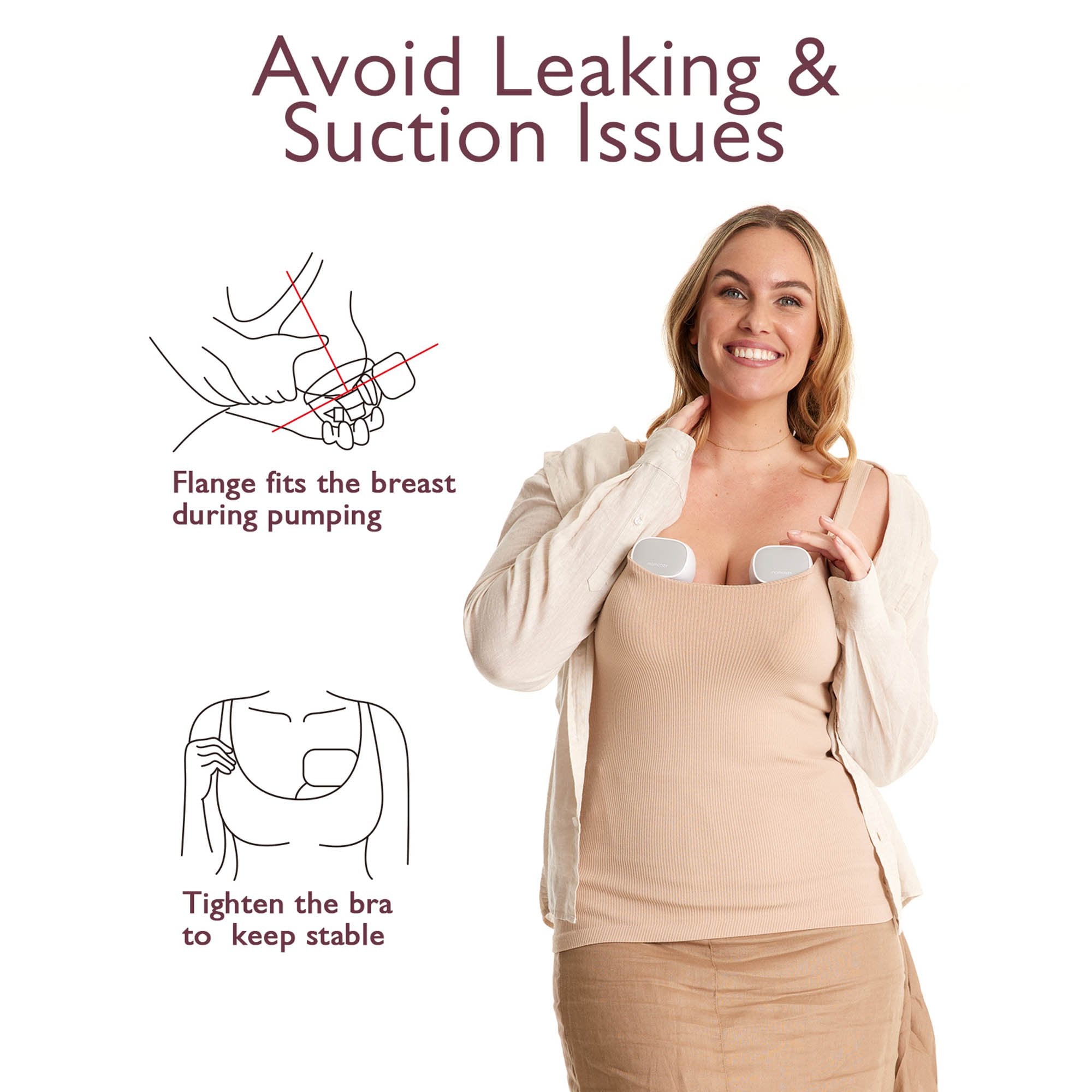 Hands Free Double Electric Breast Pump Momcozy S9 Pro-N - image 10