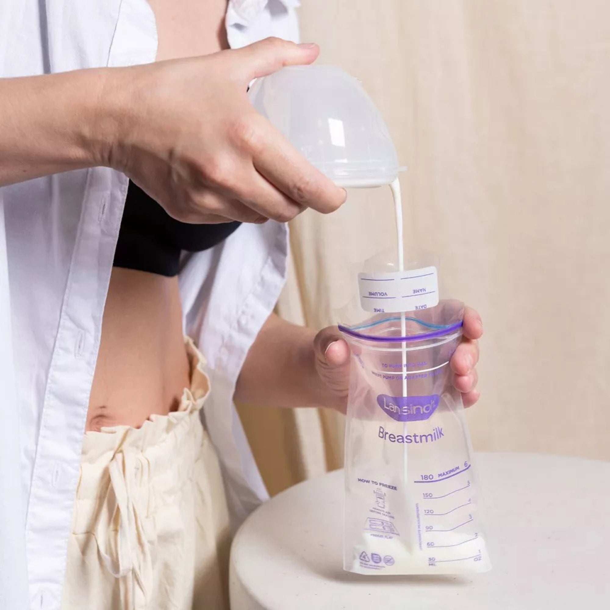 Hands Free Double Electric Breast Pump Lansinoh® - image 6