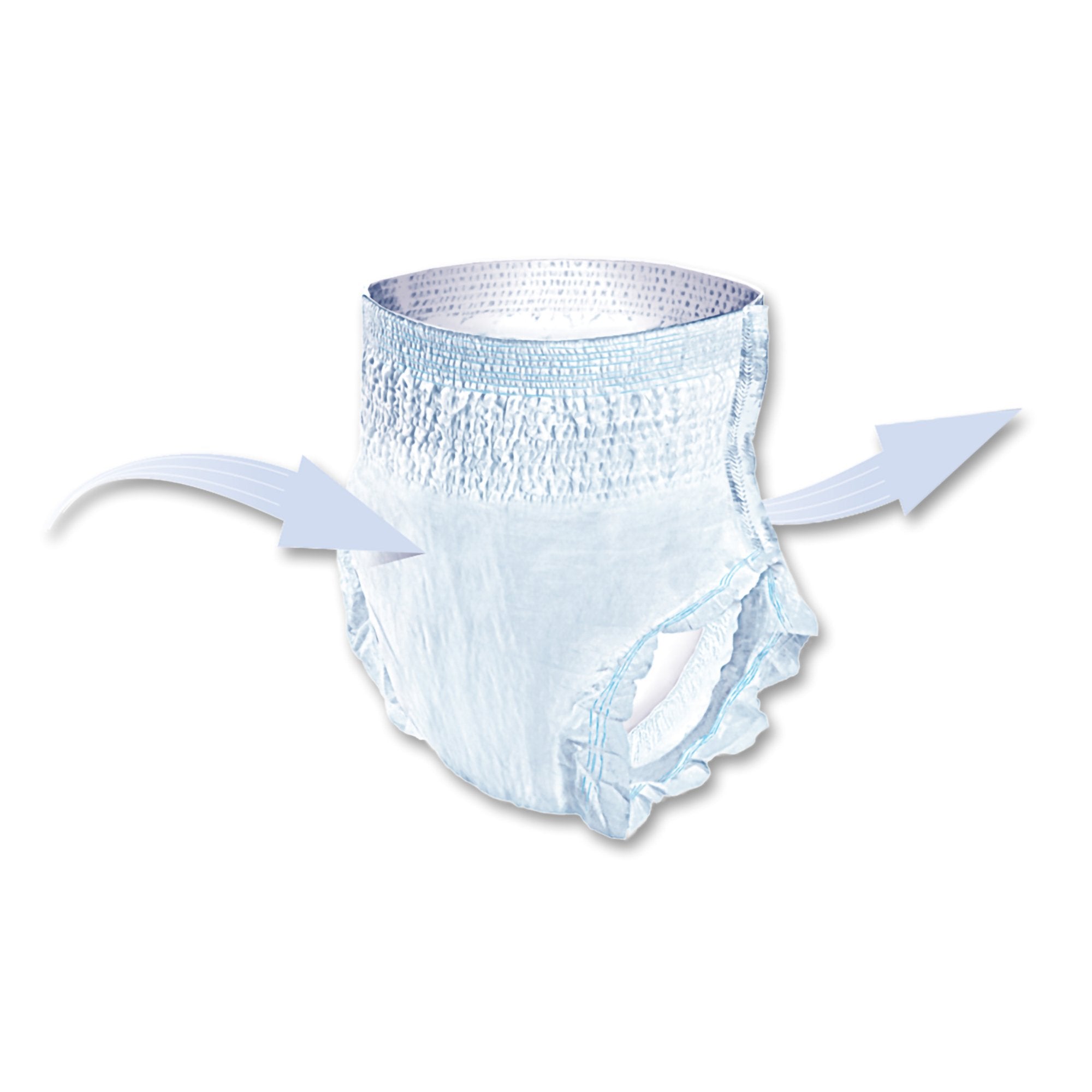 Absorbent Underwear Seni® Active Classic Plus Pull On with Tear Away Seams Adult Small Unisex Disposable Moderate Absorbency - image 8