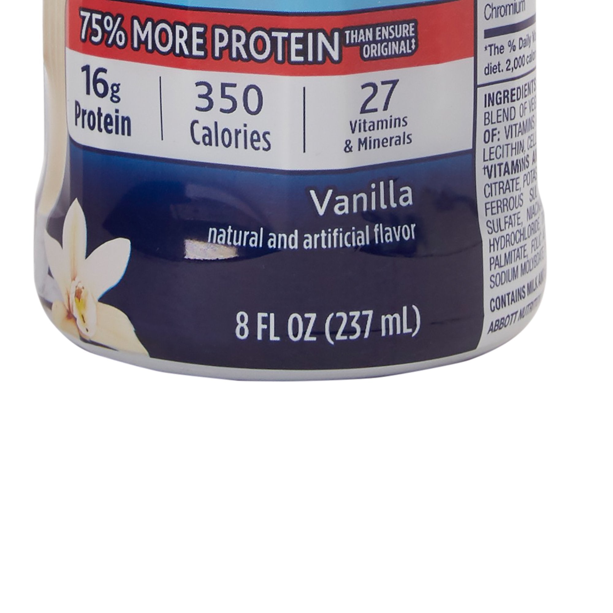Oral Supplement Ensure® Plus Nutrition Shake Vanilla Flavor Liquid 8 oz. Bottle - image 5