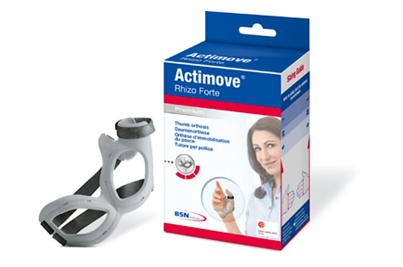 Thumb Support Actimove® Rhizo Forte Medium Finger Gray
