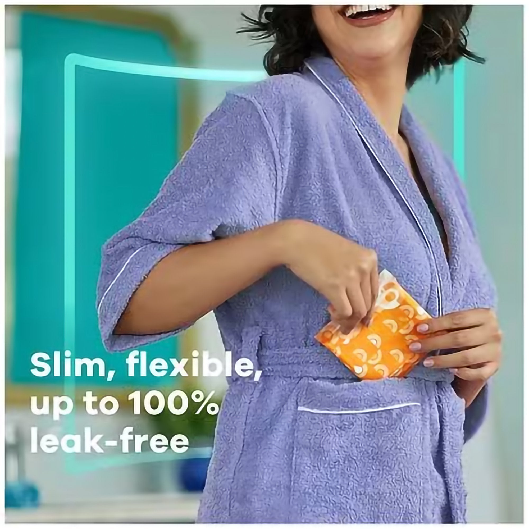 Feminine Pad Always® Ultra Thin Overnight / With Wings Heavy Absorbency - image 2